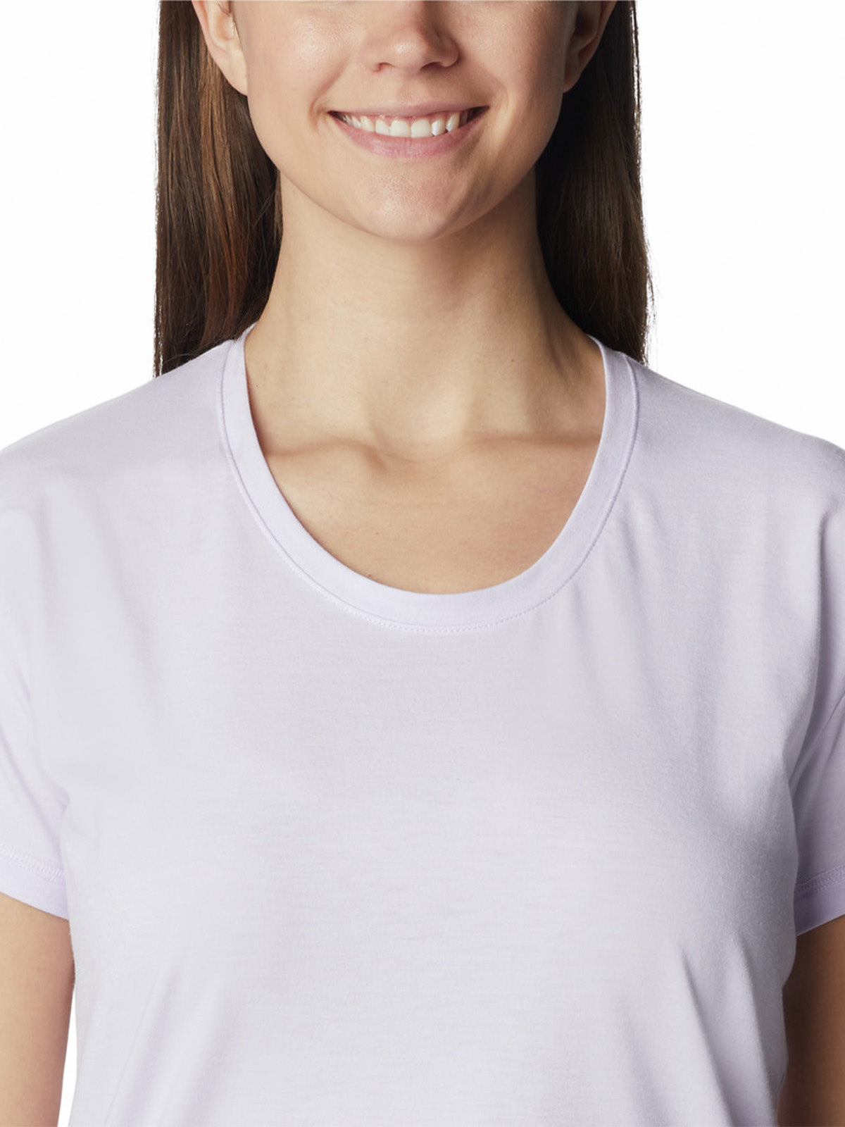 Polo Mujer Manga Corta Sun Trek™ Morado