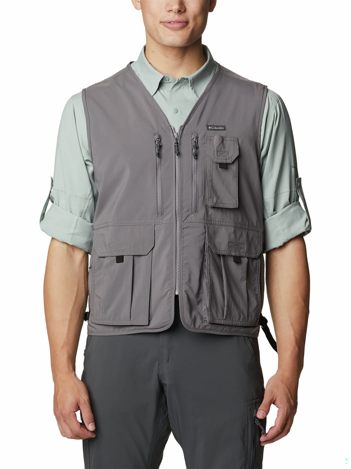 Chaleco Hombre Silver Ridge™ Utility Gris