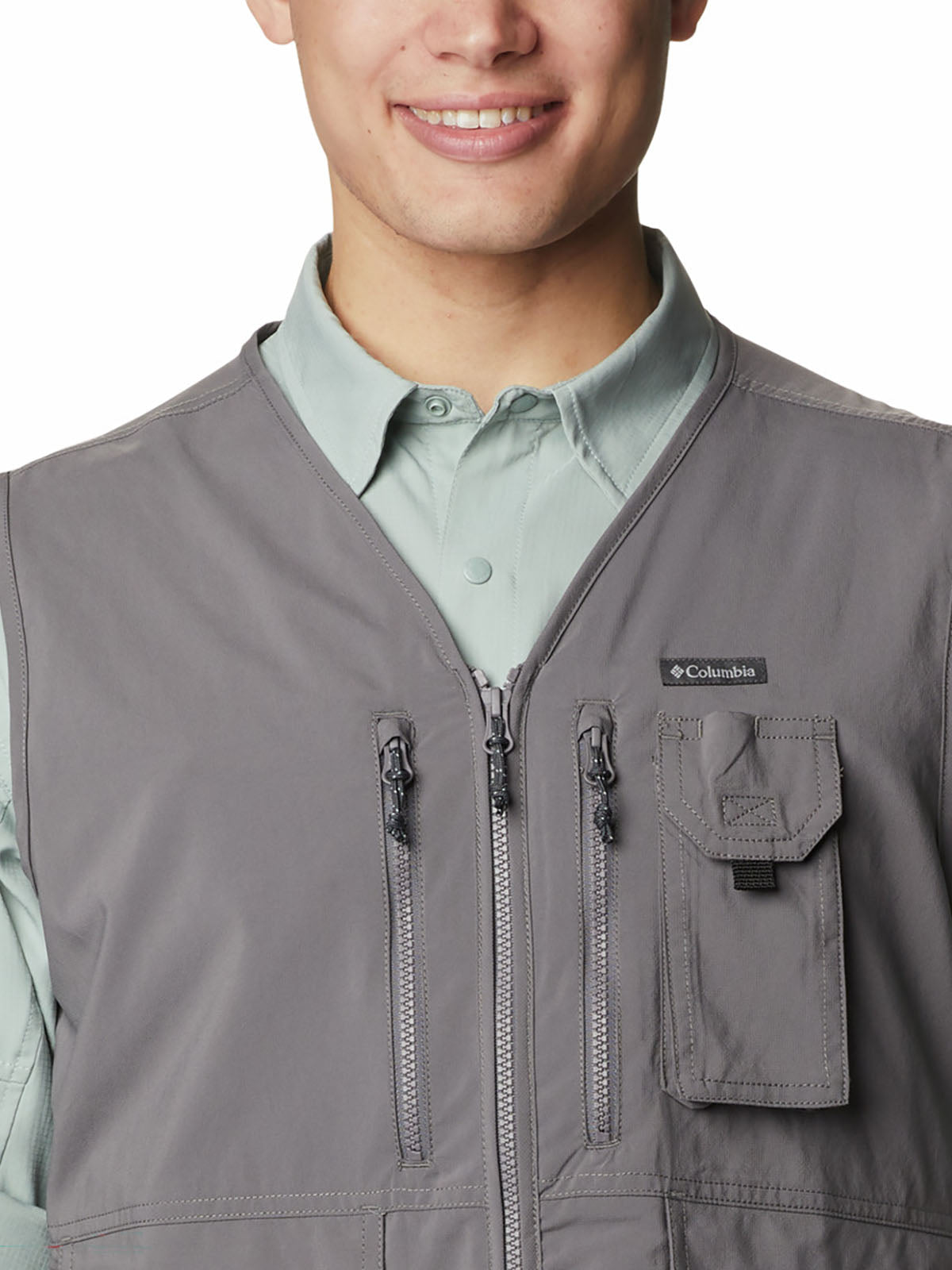 Chaleco Hombre Silver Ridge™ Utility Gris