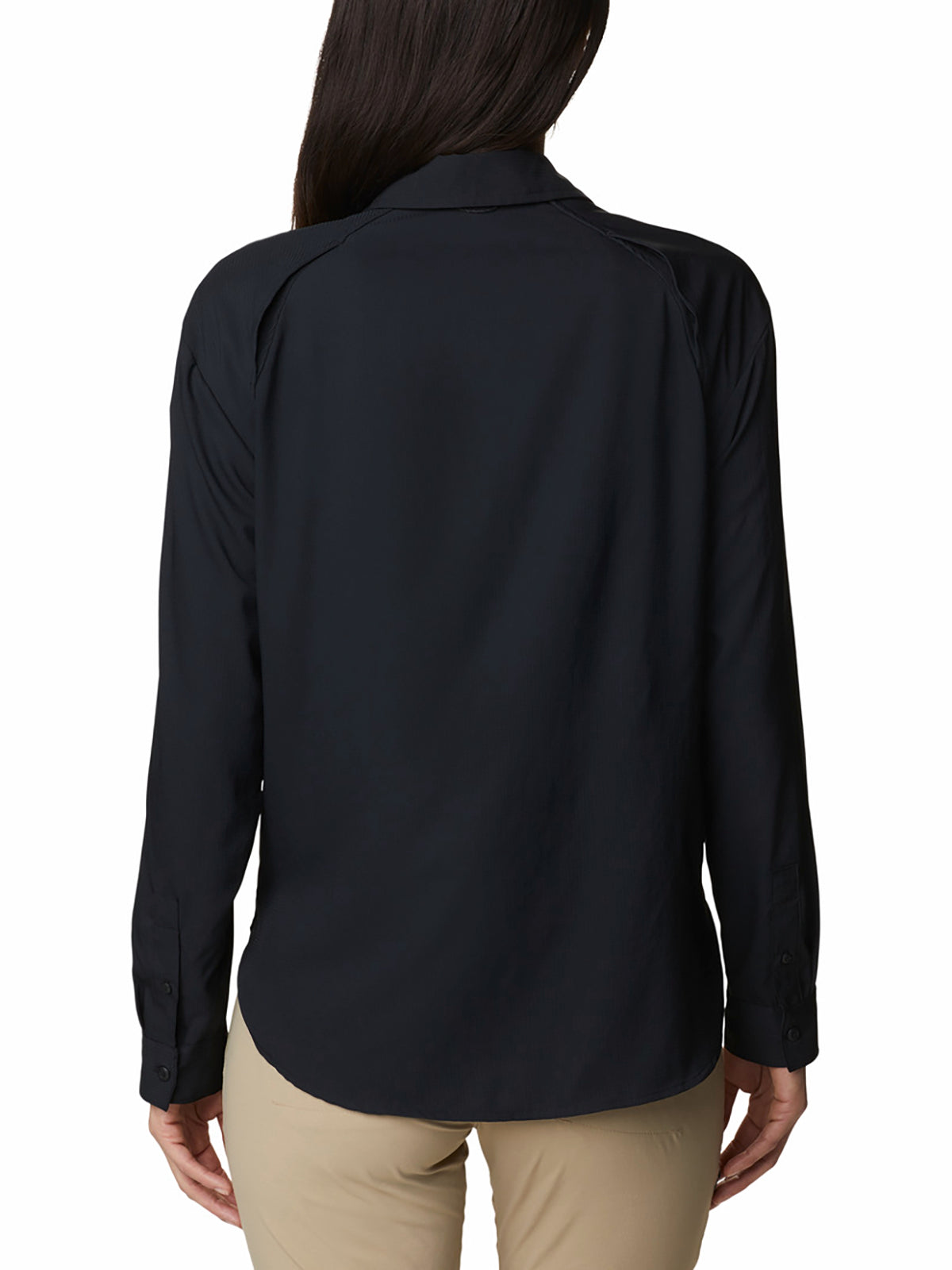 blusa-para-mujer-manga-larga-silver-ridge-utility-negro-columbia-2033341-xp9