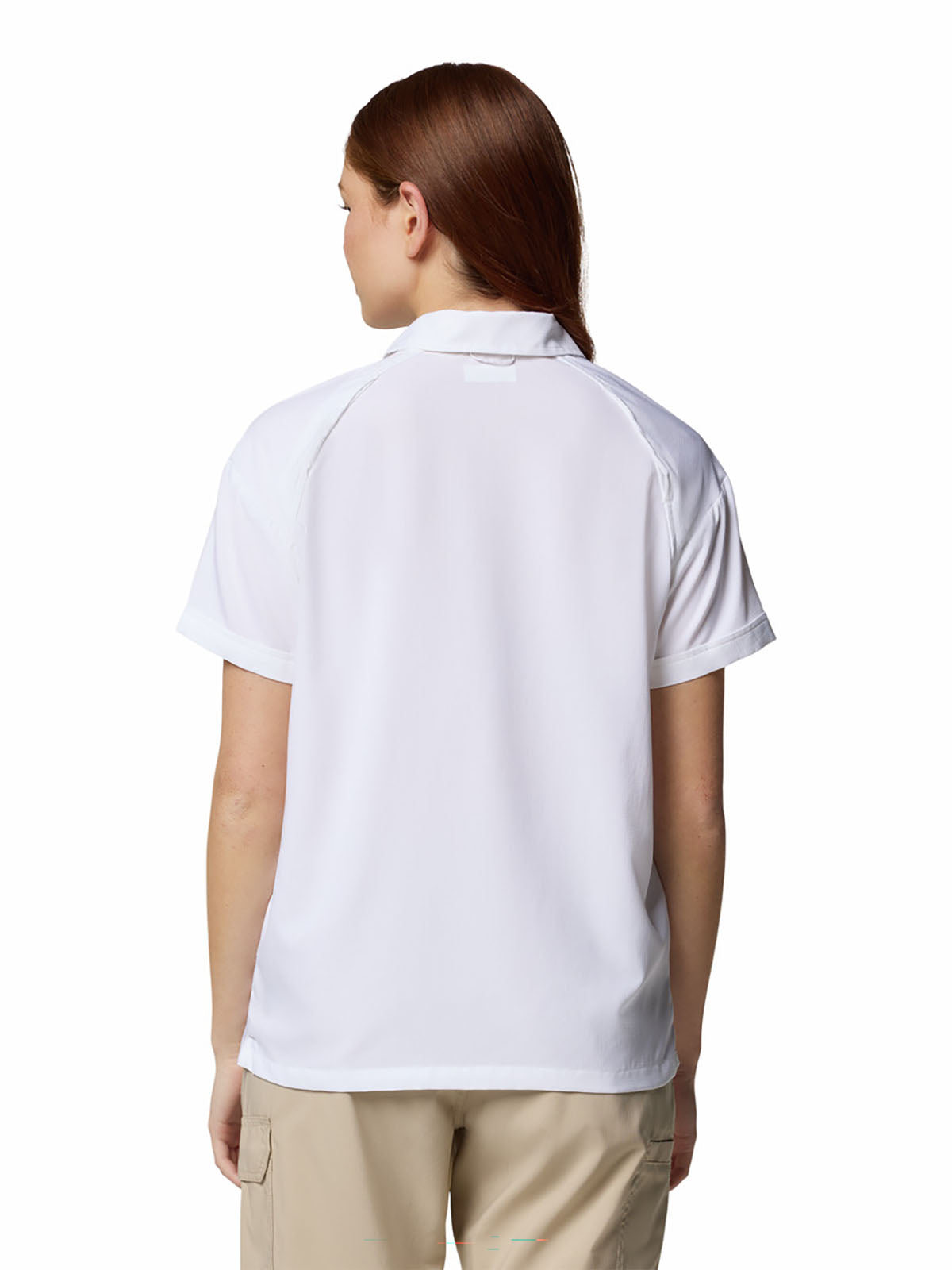 Blusa Manga Corta Mujer Silver Ridge™ Utility Blanca