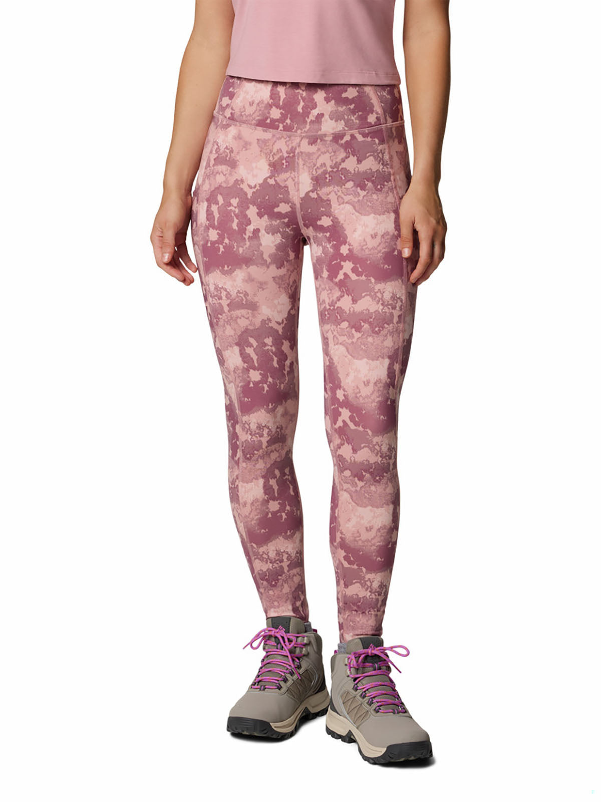 Leggings Mujer Boundless Trek Rosadas