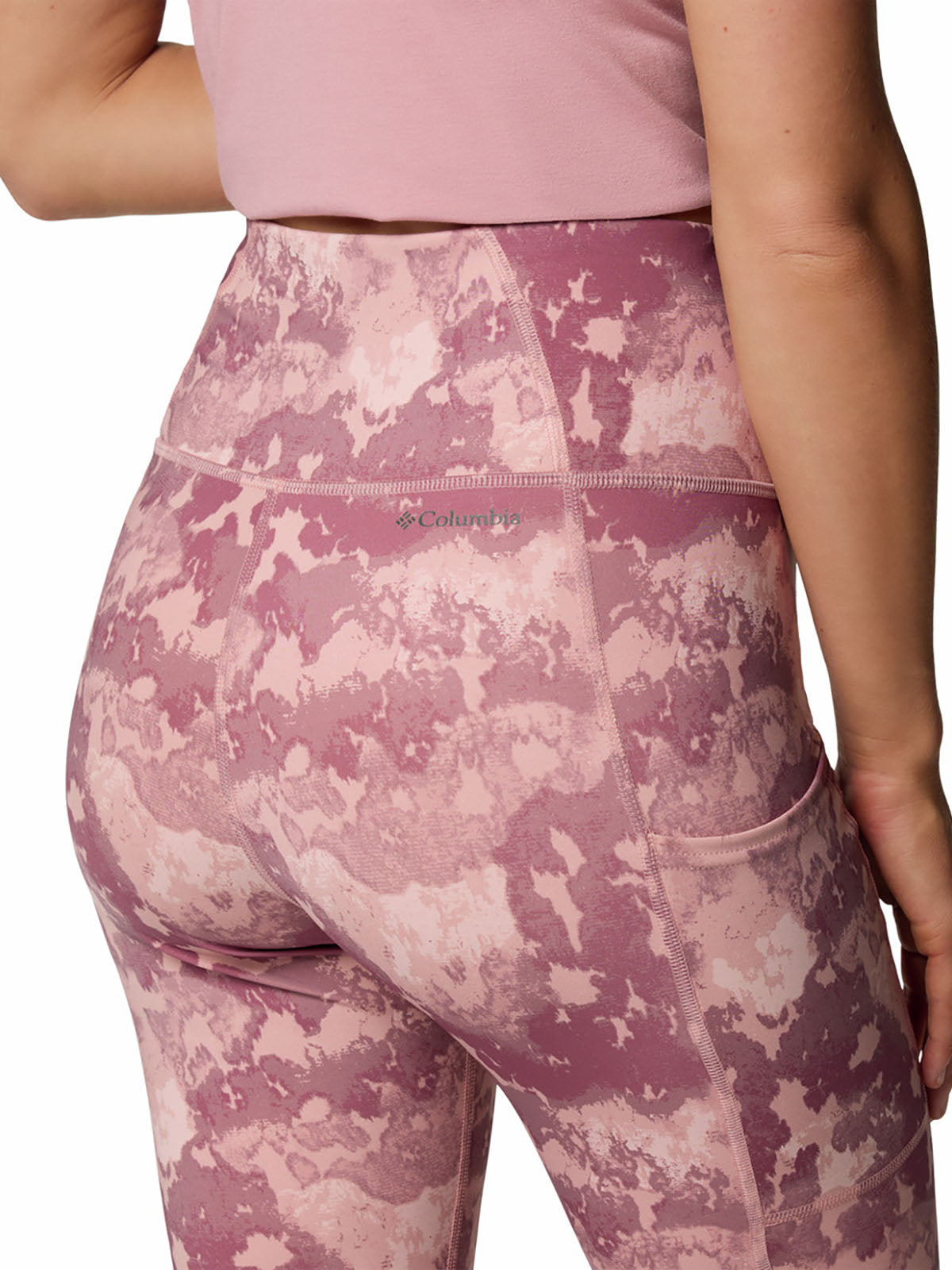 Leggings Mujer Boundless Trek Rosadas