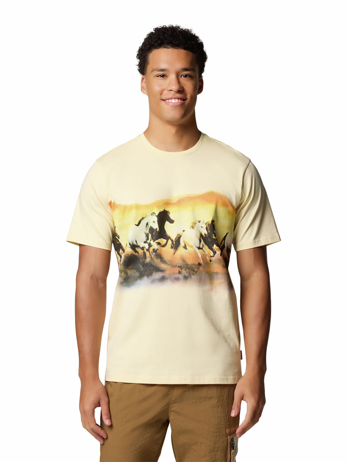 Polo Hombre Manga Corta Explorers Canyon™ Amarillo