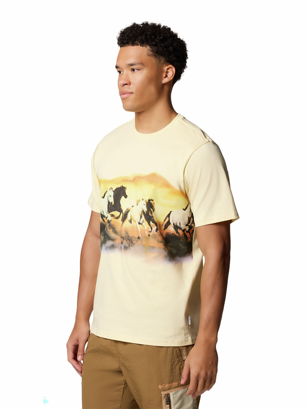 Polo Hombre Manga Corta Explorers Canyon™ Amarillo