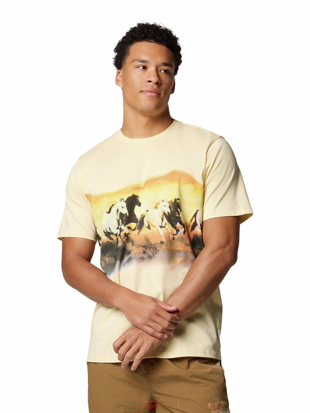 Polo Hombre Manga Corta Explorers Canyon™ Amarillo
