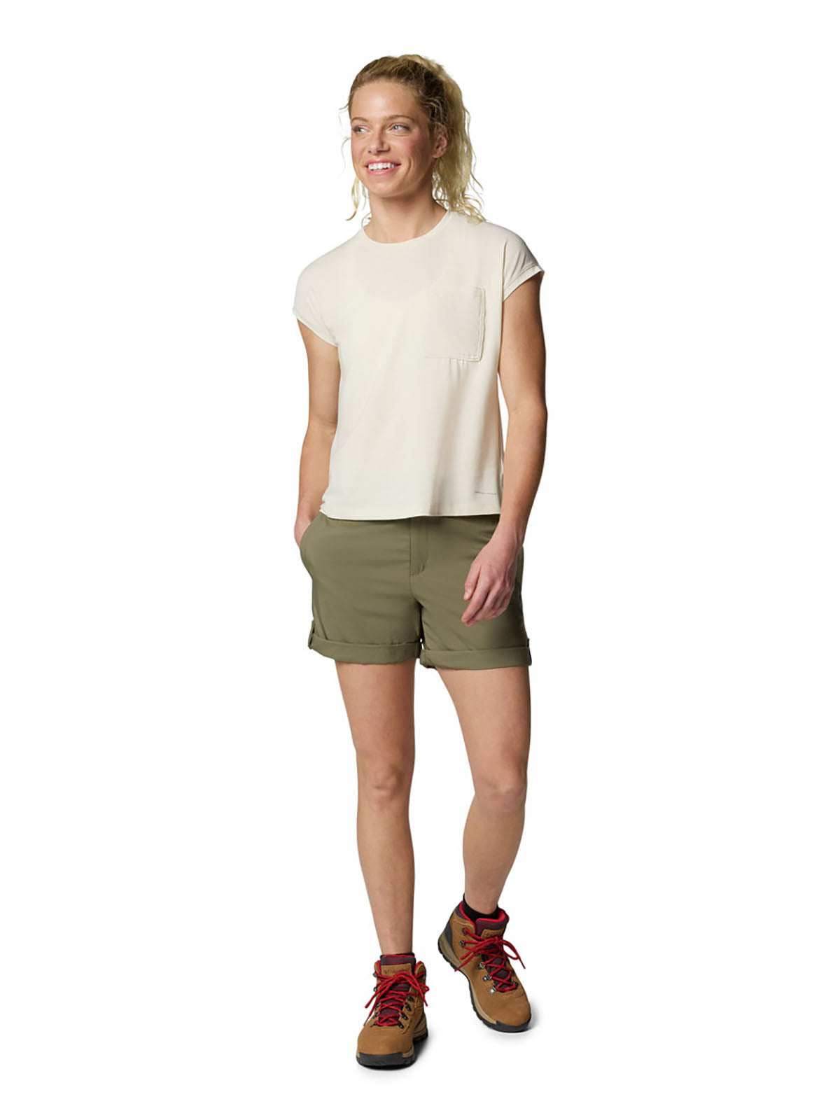 Short Mujer Silver Ridge™ Utility Verde
