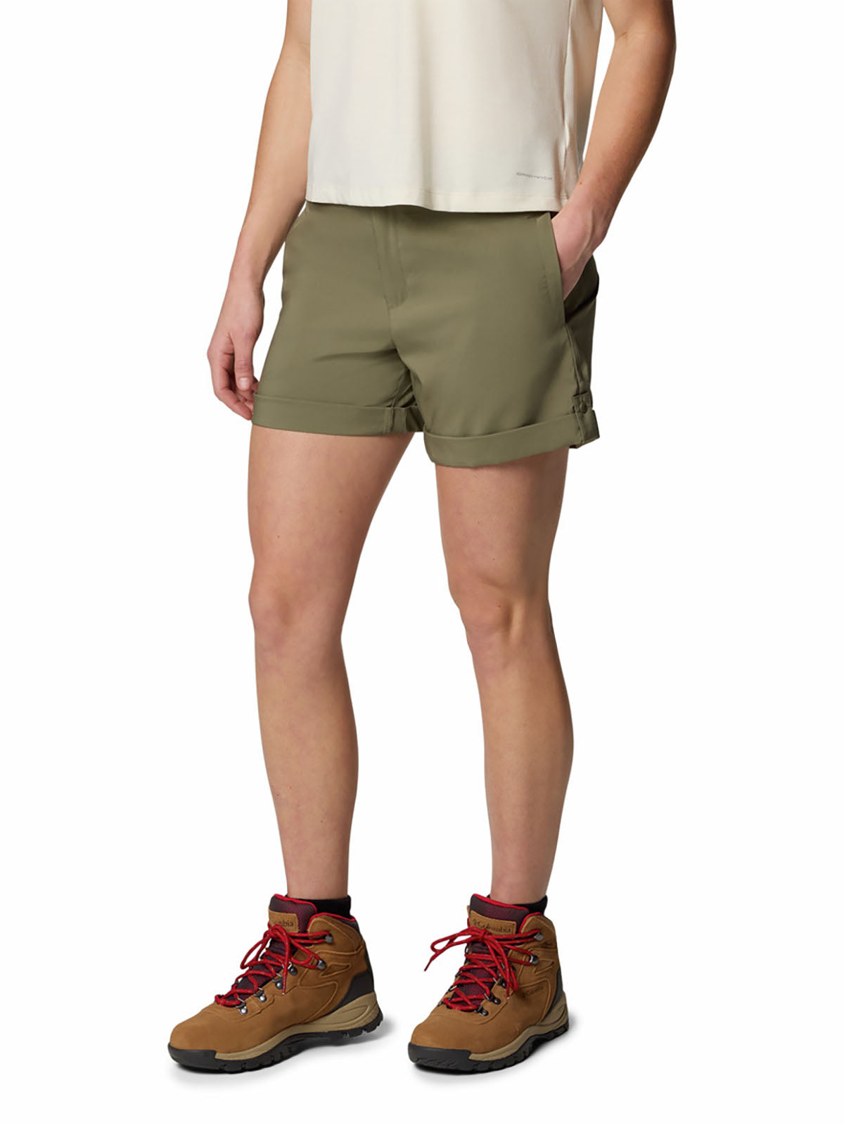 Short Mujer Silver Ridge™ Utility Verde