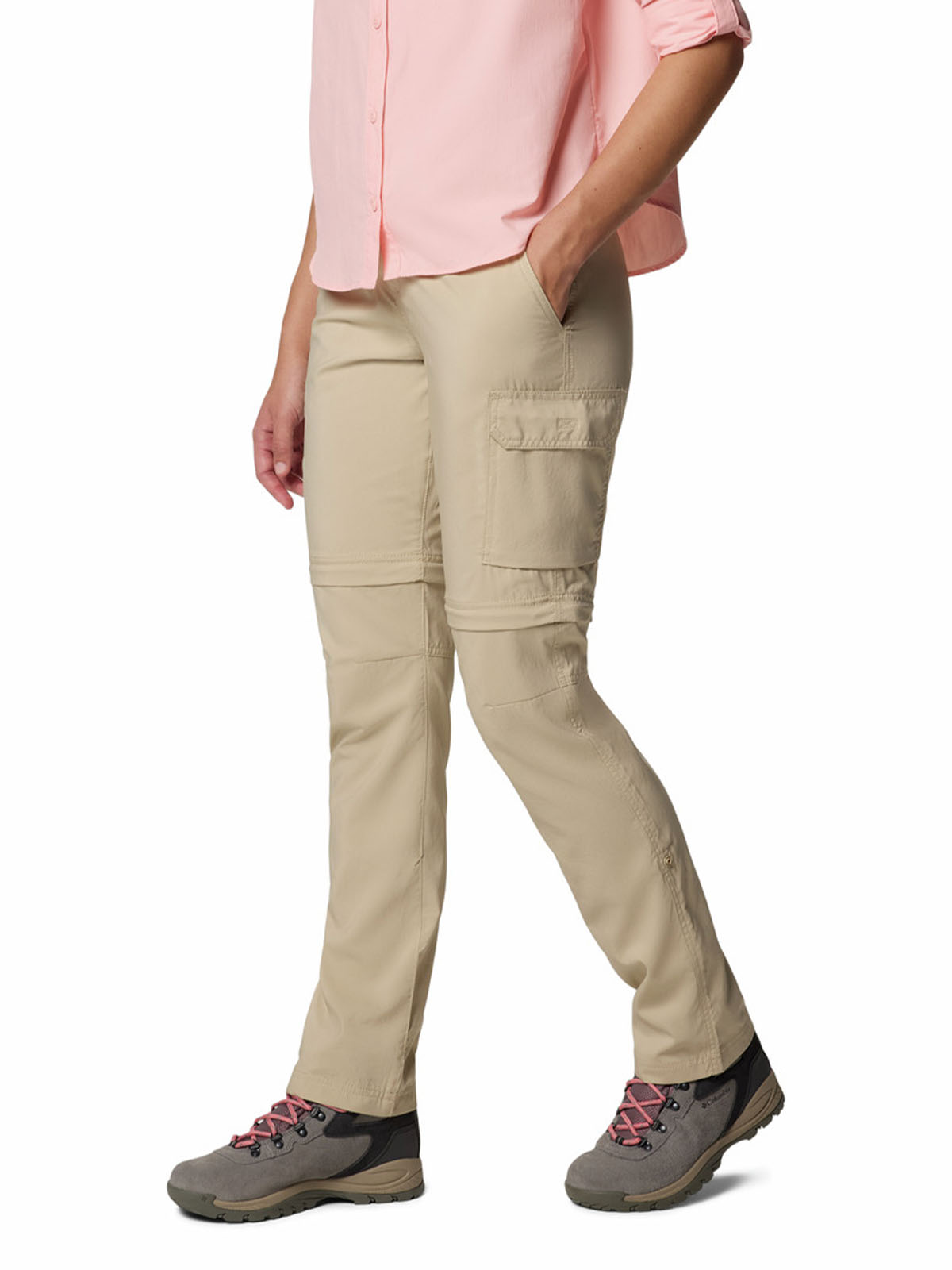 Pantalón Convertible Mujer Silver Ridge™ Utility Beige