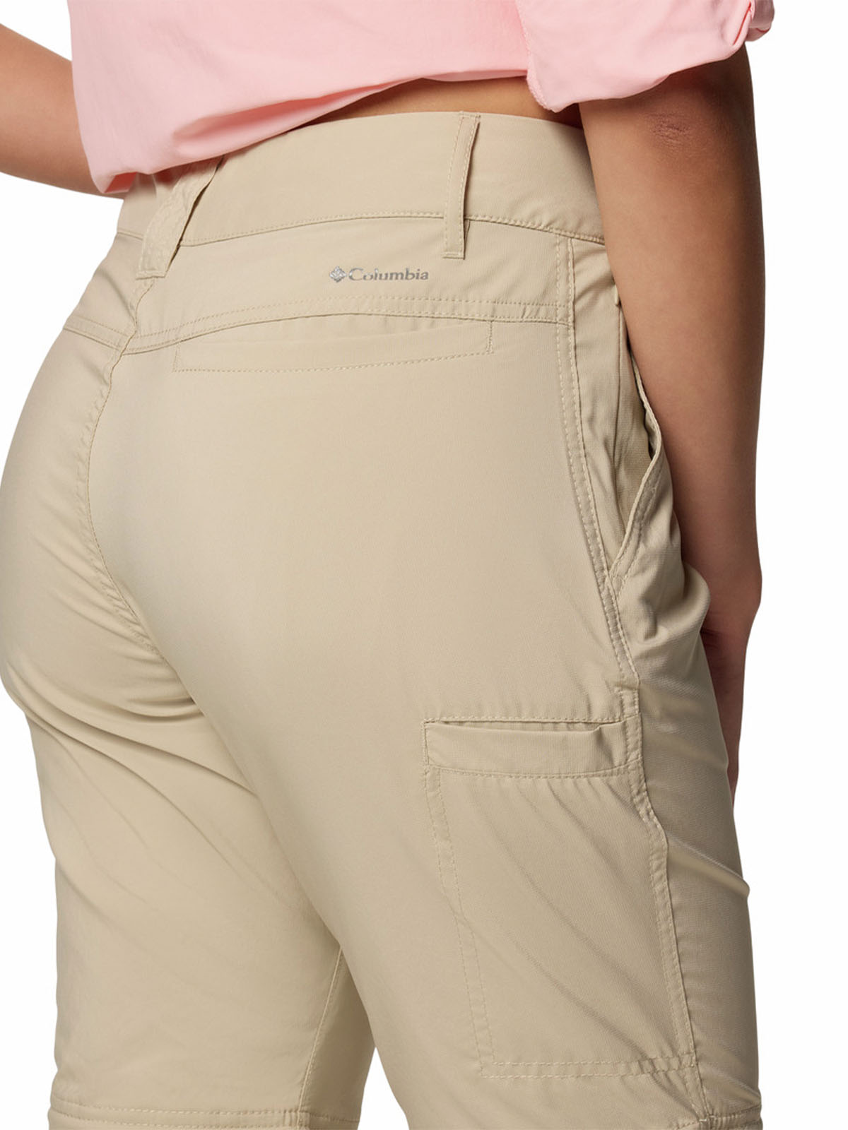 Pantalón Convertible Mujer Silver Ridge™ Utility Beige