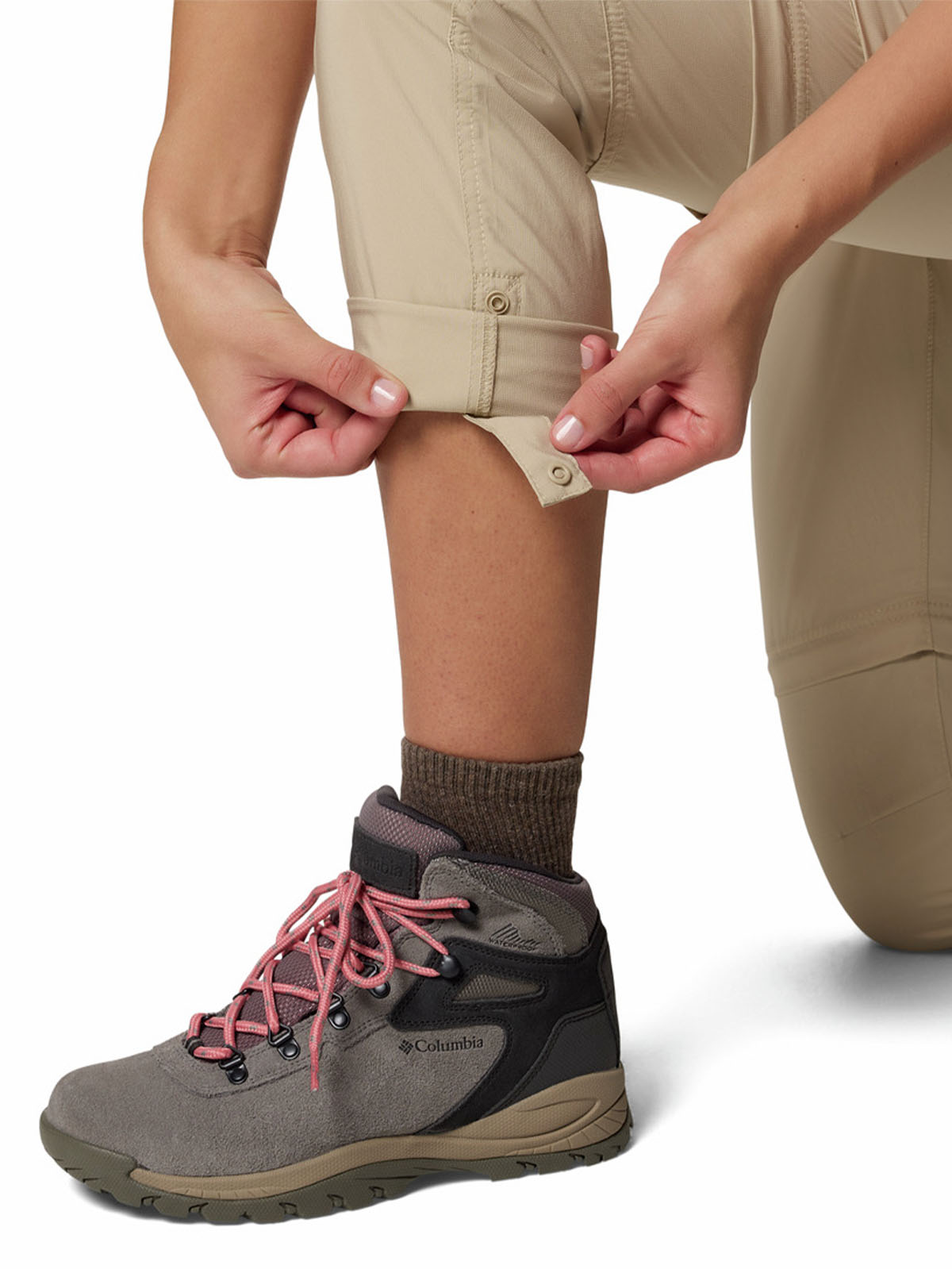 Pantalón Convertible Mujer Silver Ridge™ Utility Beige