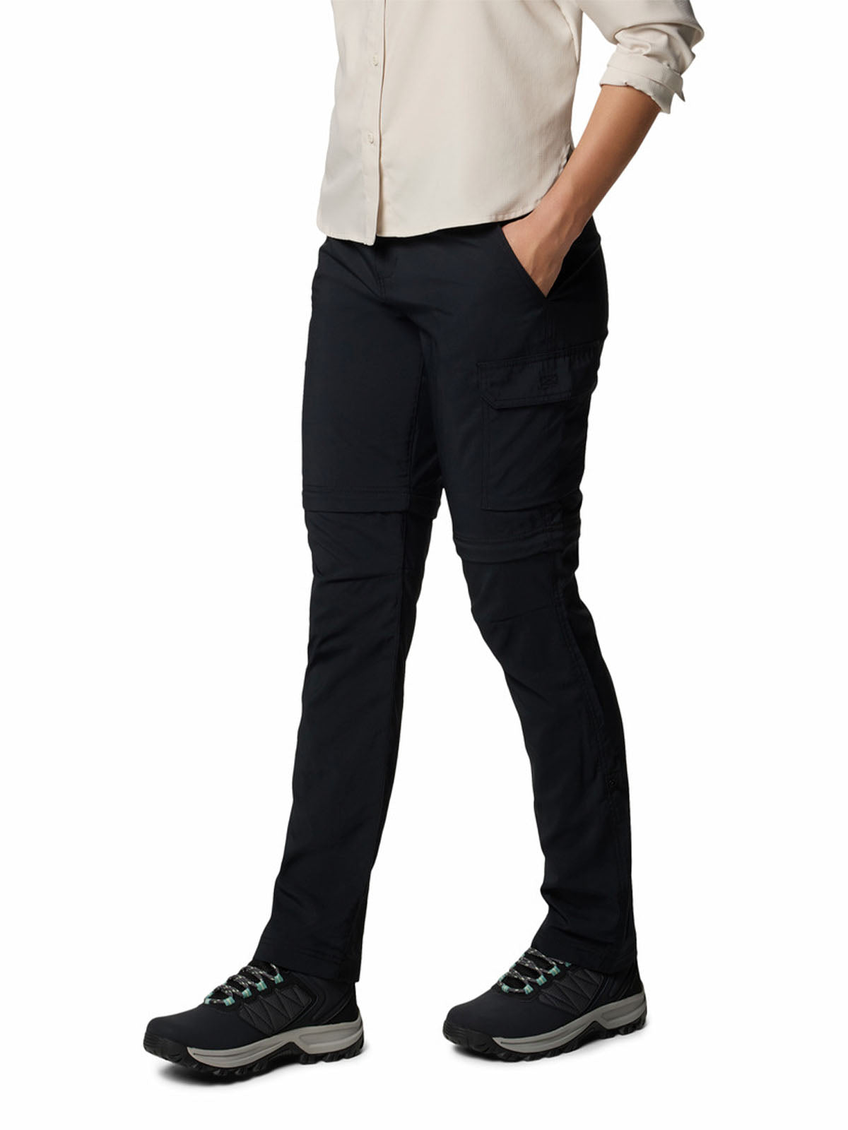 Pantalón Convertible Mujer Silver Ridge™ Utility Negro