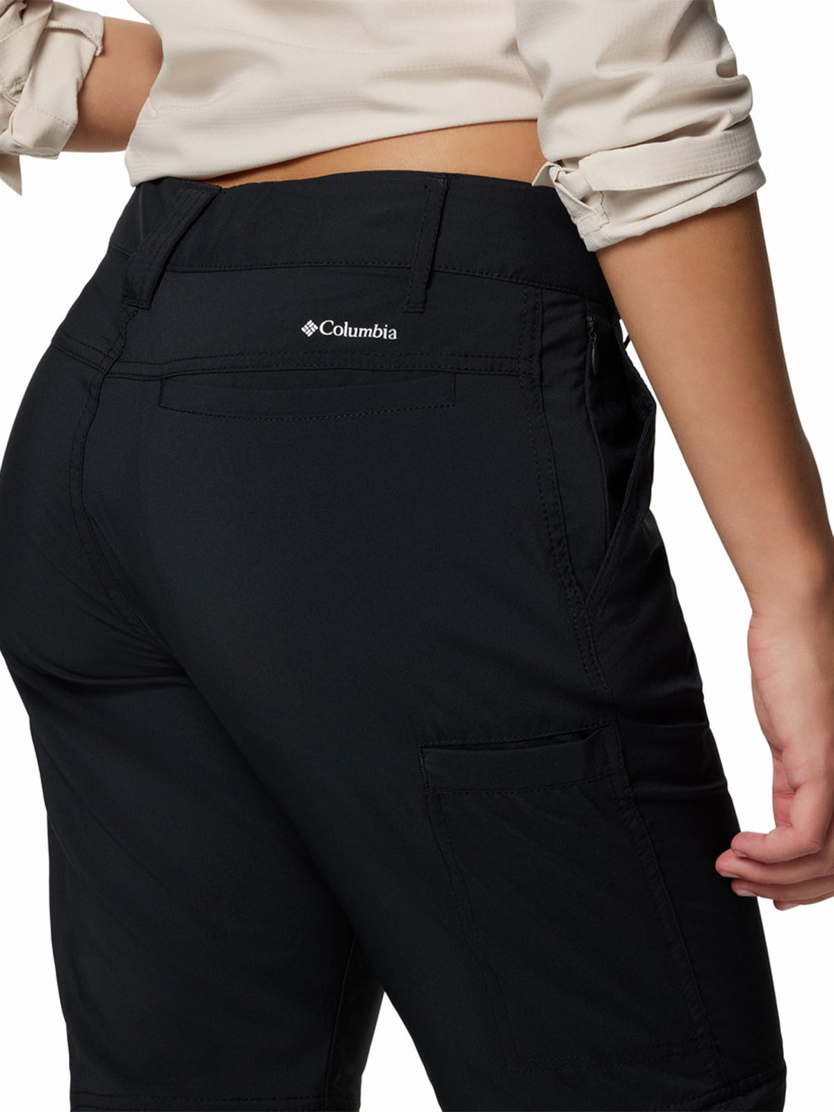 Pantalón Convertible Mujer Silver Ridge™ Utility Negro
