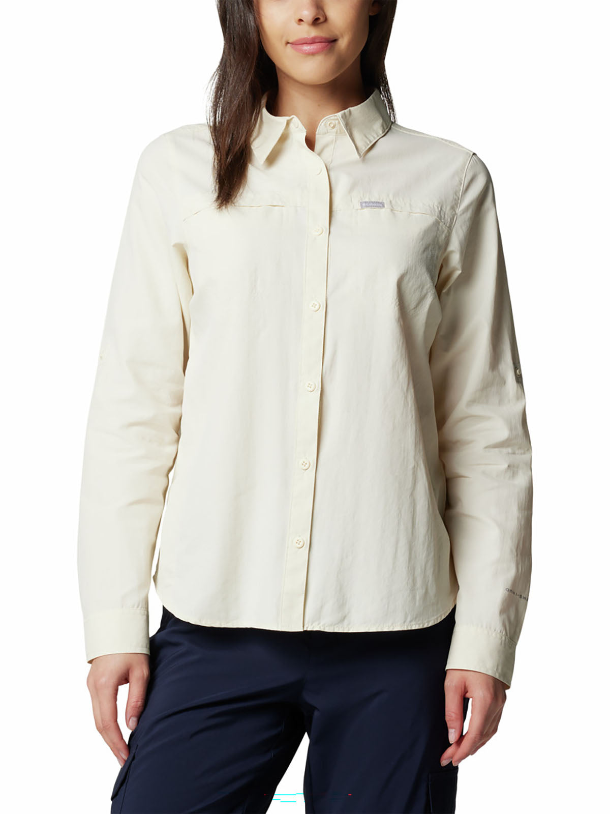 Blusa Manga Larga Mujer Silver Ridge™ III Beige