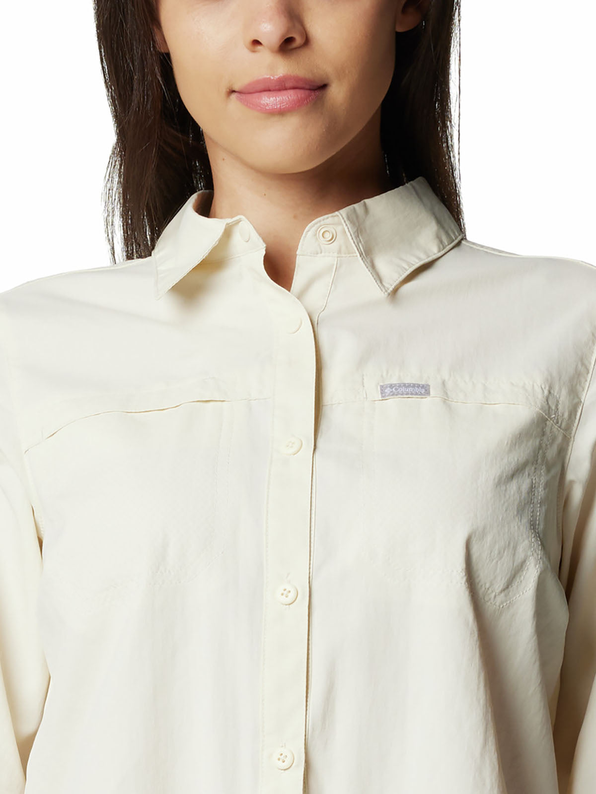 Blusa Manga Larga Mujer Silver Ridge™ III Beige