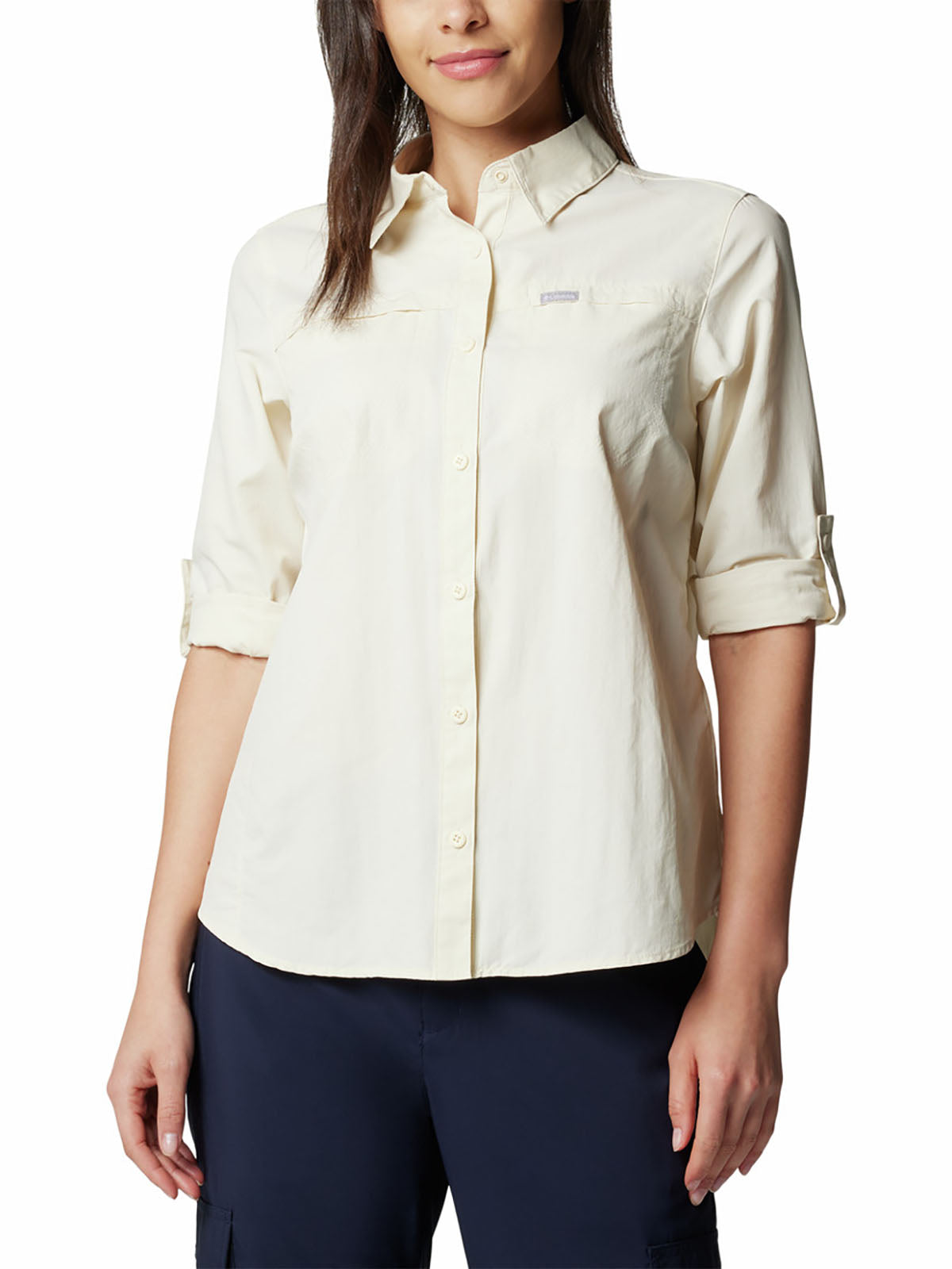 Blusa Manga Larga Mujer Silver Ridge™ III Beige
