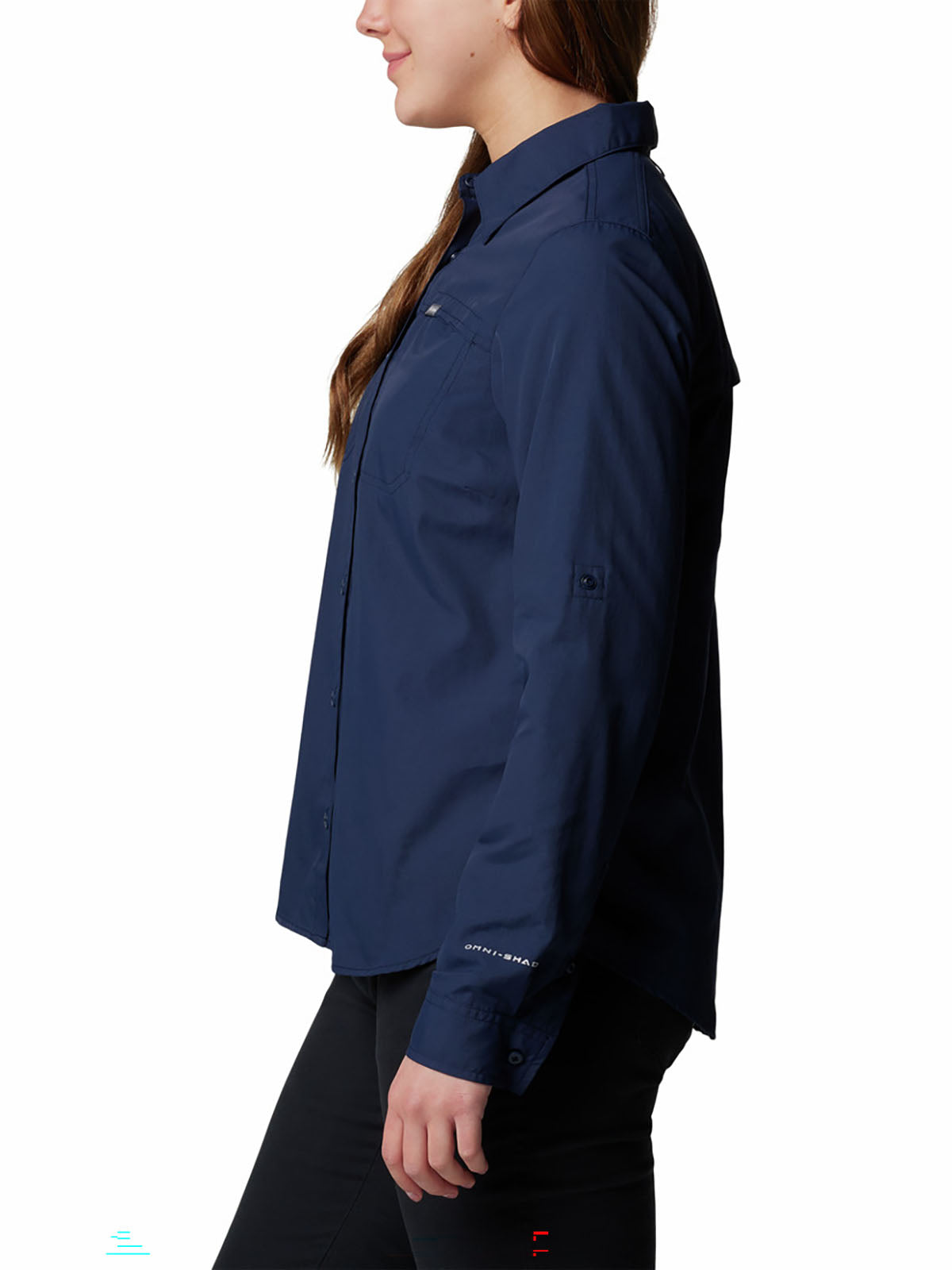 Blusa Manga Larga Mujer Silver Ridge™ III Azul