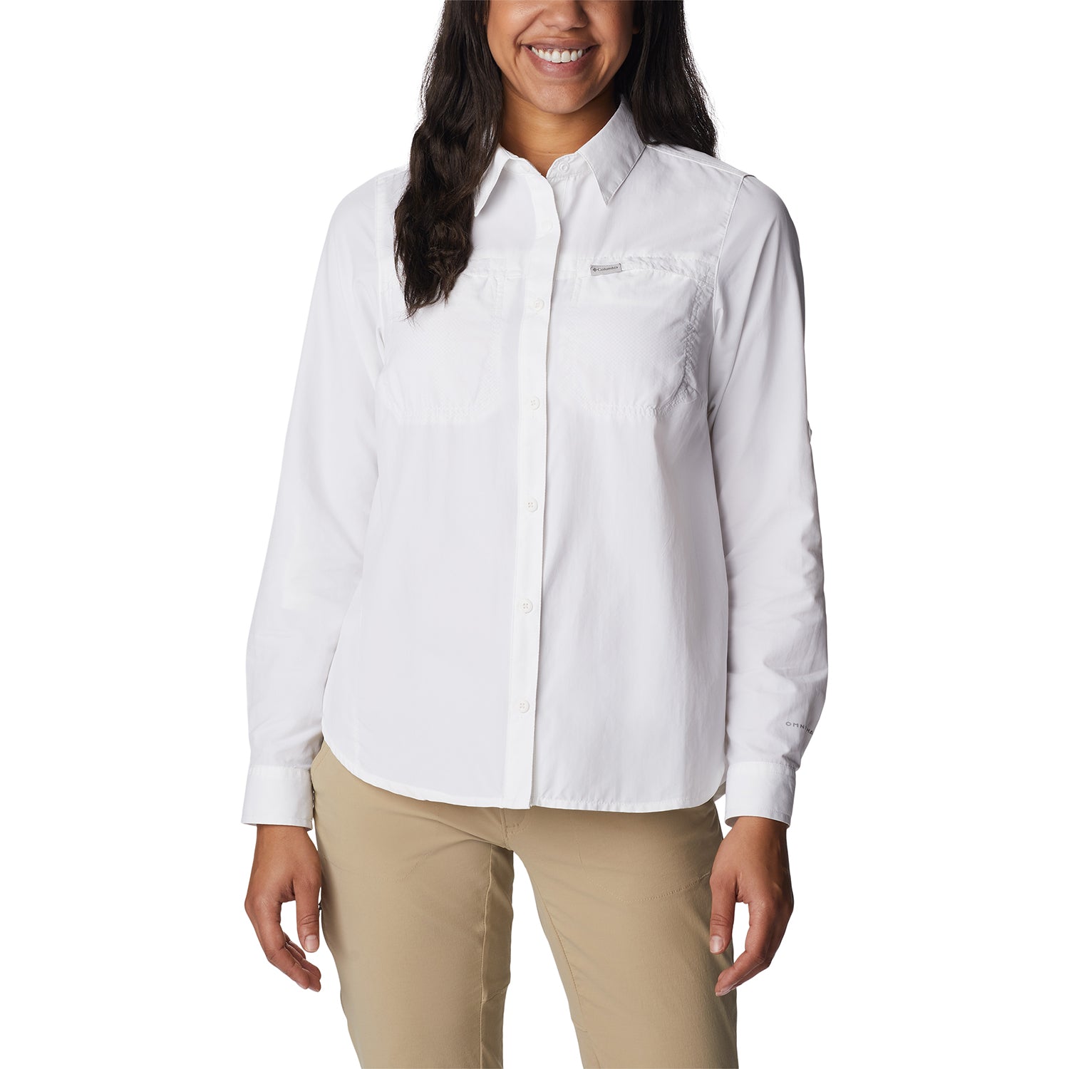 Blusa Manga Larga Mujer Silver Ridge™ 3 Blanca