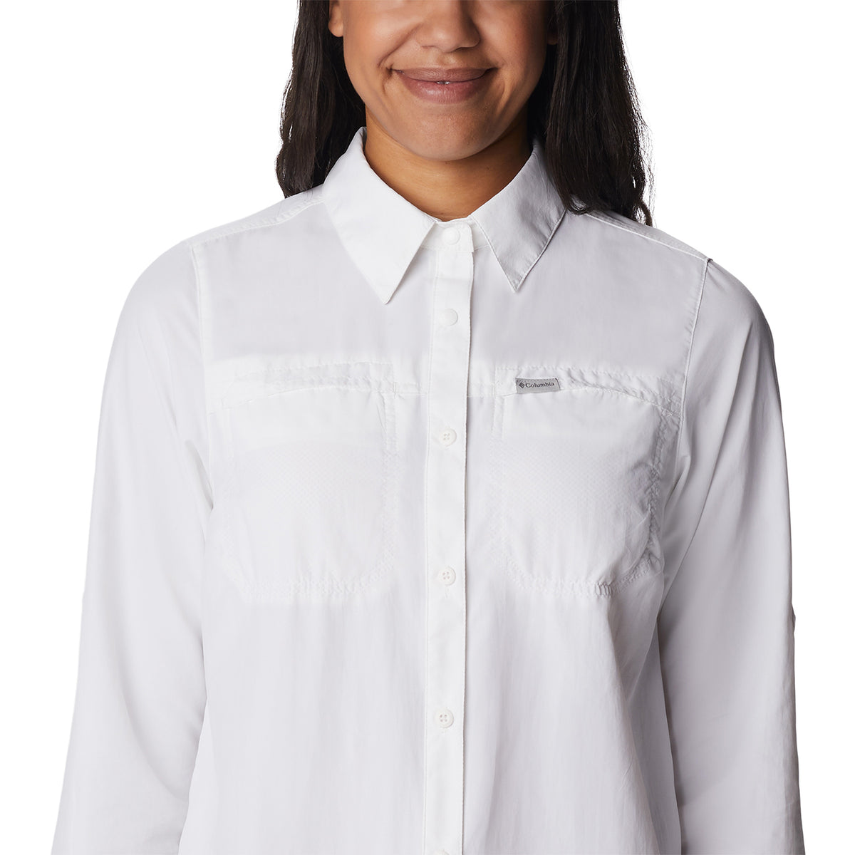 Blusa Manga Larga Mujer Silver Ridge™ 3 Blanca
