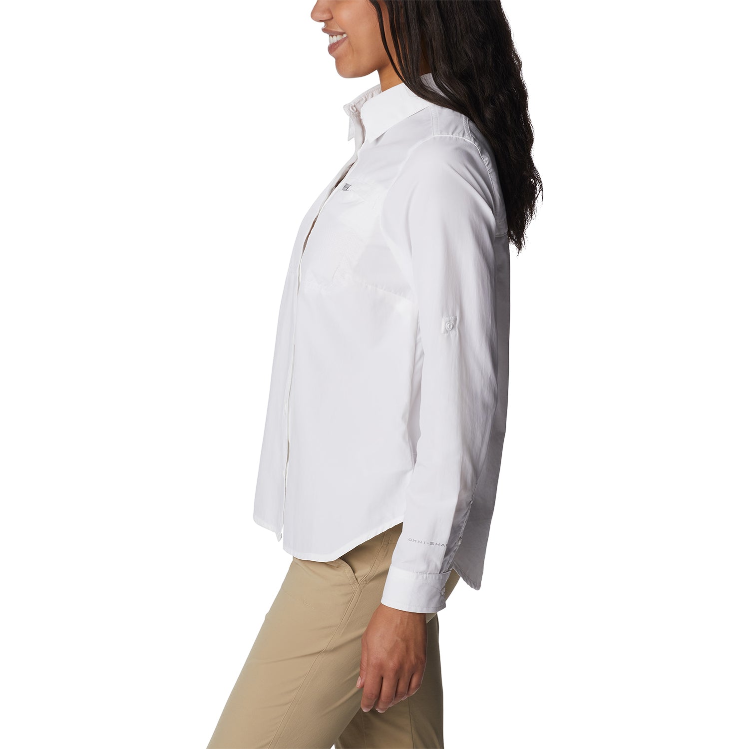 Blusa Manga Larga Mujer Silver Ridge™ 3 Blanca