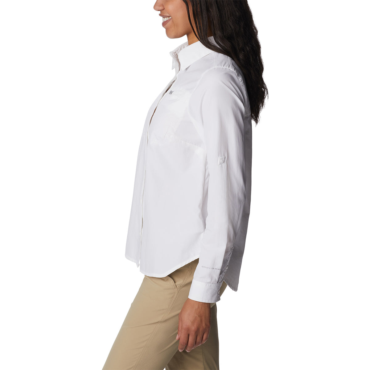 Blusa Manga Larga Mujer Silver Ridge™ 3 Blanca