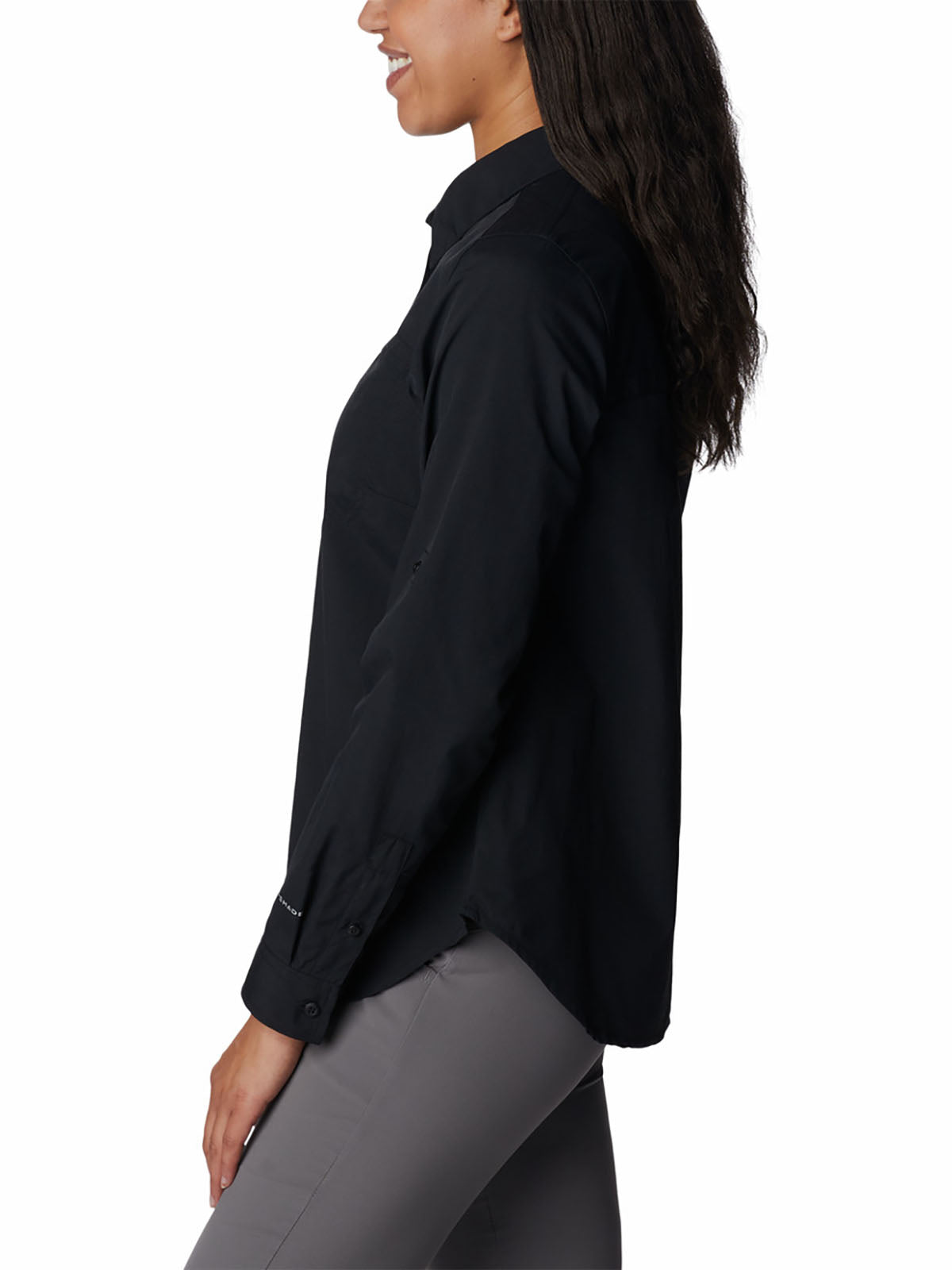 Blusa Manga Larga Mujer Silver Ridge™ III Negra