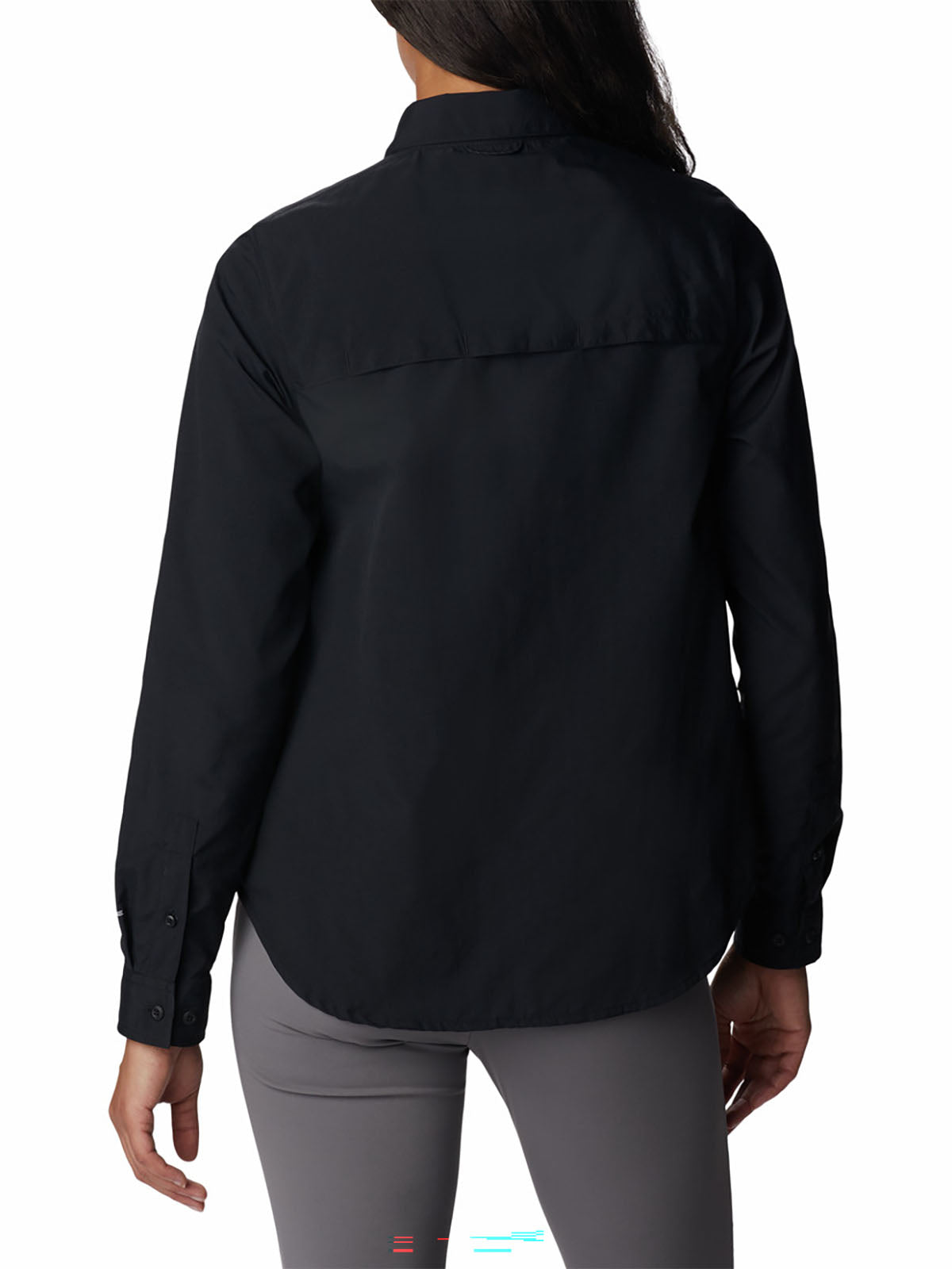 Blusa Manga Larga Mujer Silver Ridge™ III Negra