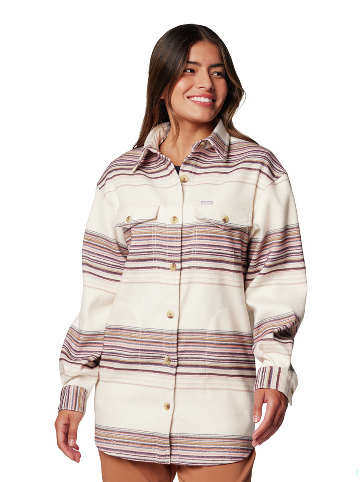 Blusa Mujer Manga Larga Calico Basin™ Beige