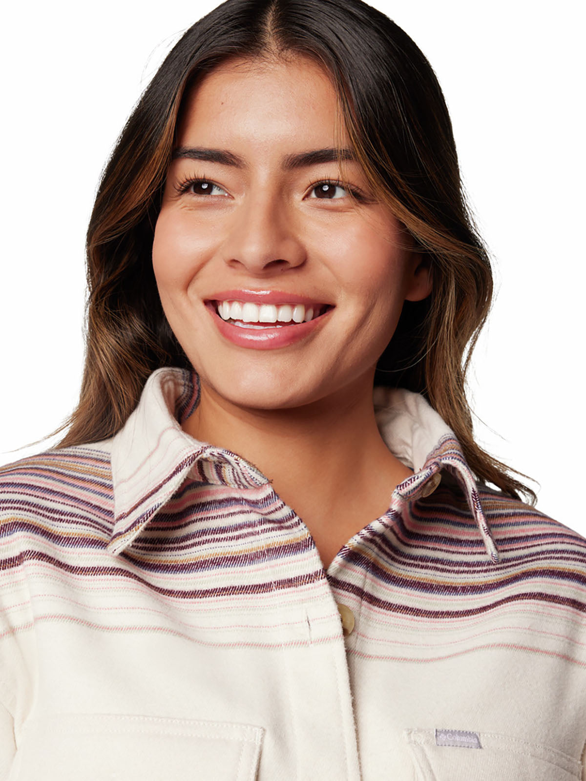 Blusa Mujer Manga Larga Calico Basin™ Beige