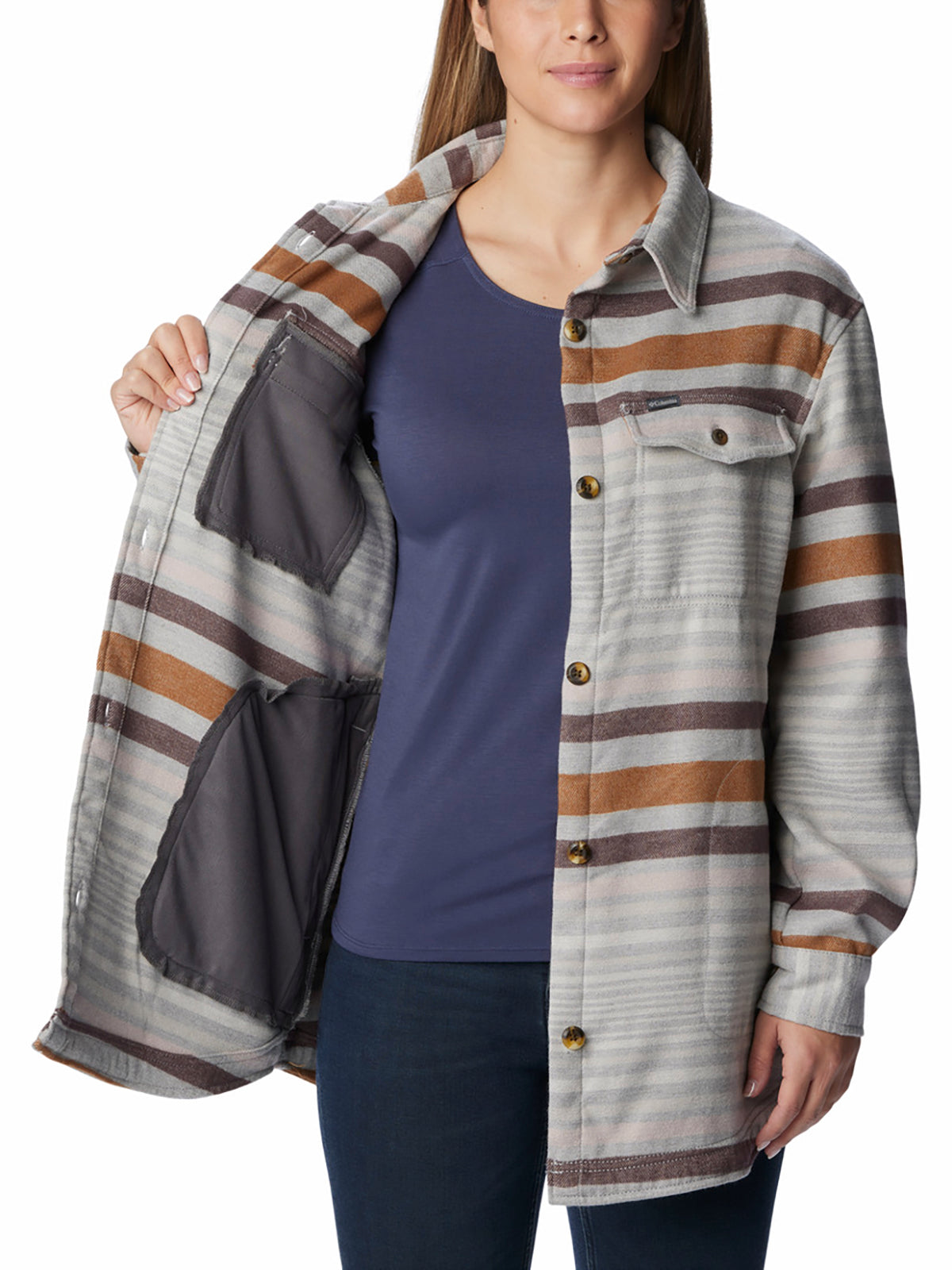 polar-para-mujer-camisero-calico-basin-gris-columbia-2052221-oiu
