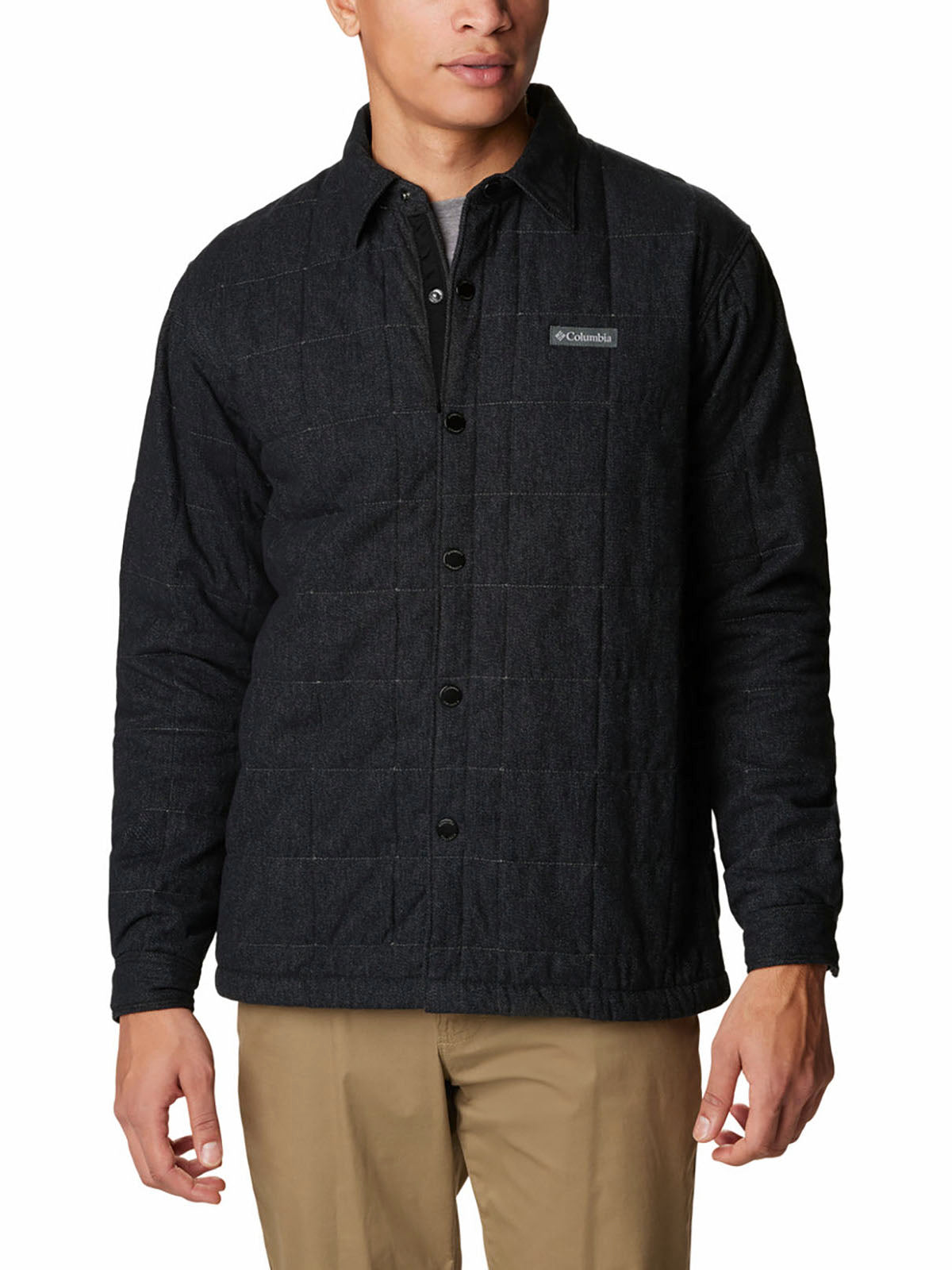 Camisa Manga Larga Hombre Landroamer™ Quilted Black