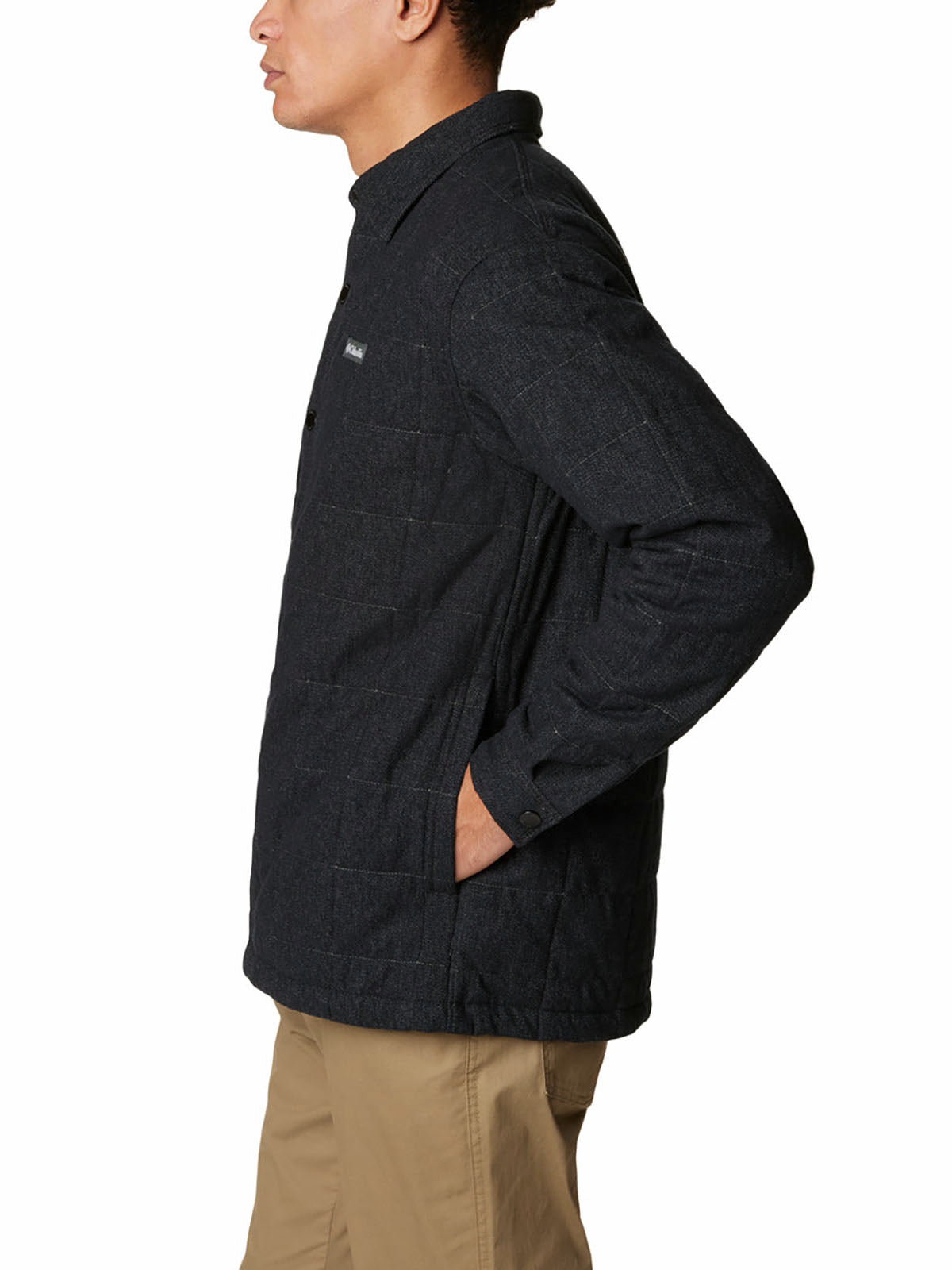 Camisa Manga Larga Hombre Landroamer™ Quilted Black