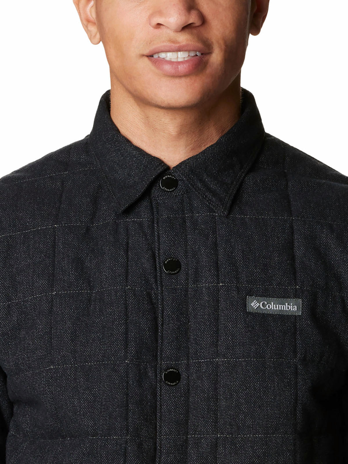 Camisa Manga Larga Hombre Landroamer™ Quilted Black
