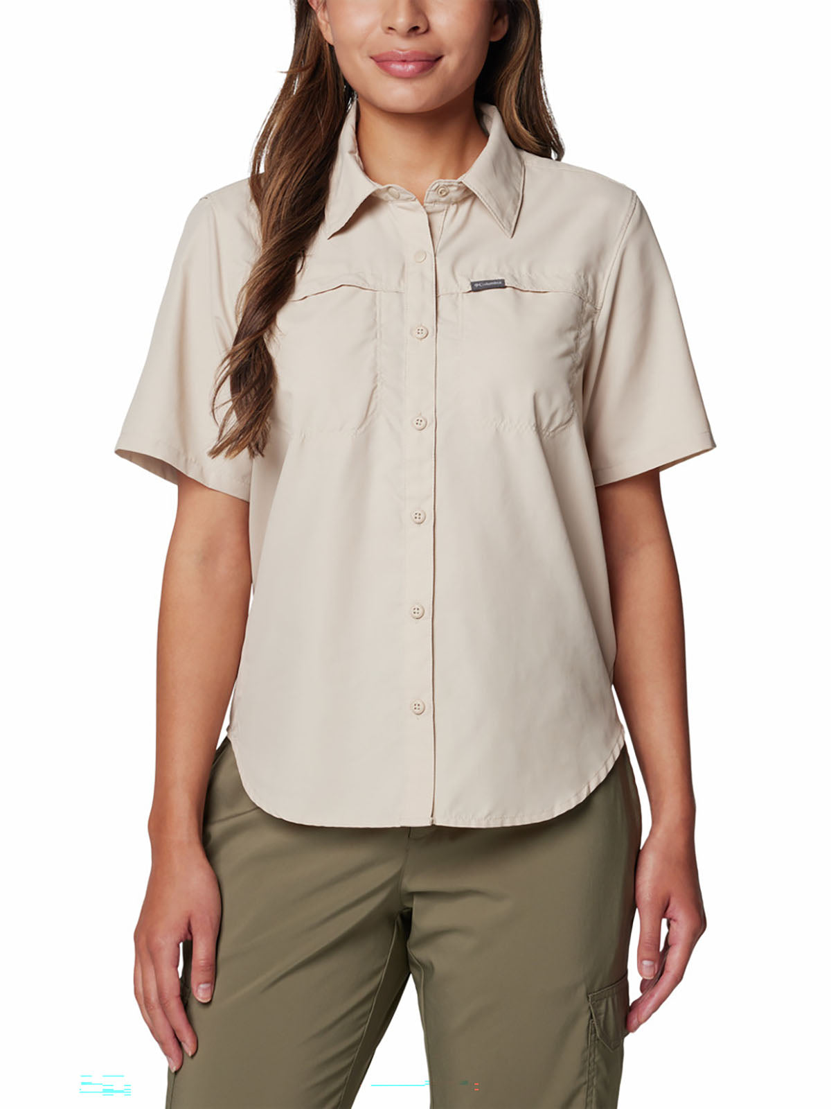 Blusa Manga Corta Mujer Silver Ridge™ III Beige