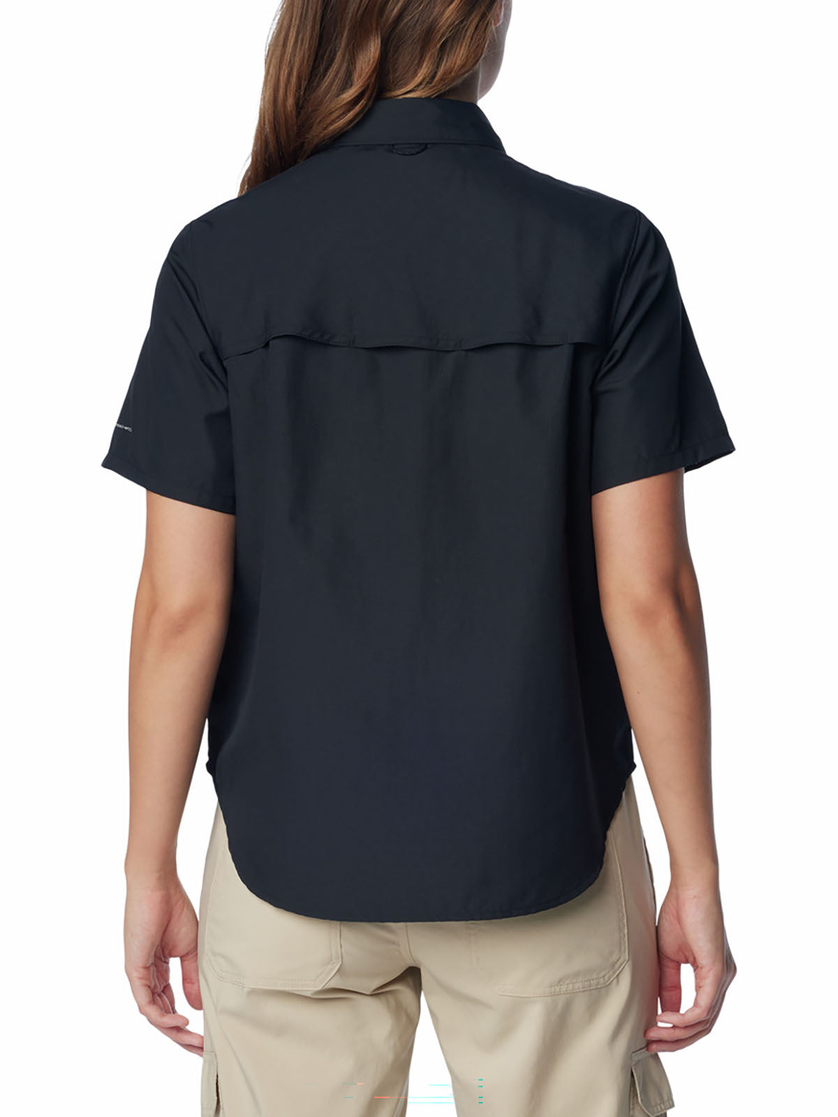 Blusa Manga Corta Mujer Silver Ridge™ III Negra