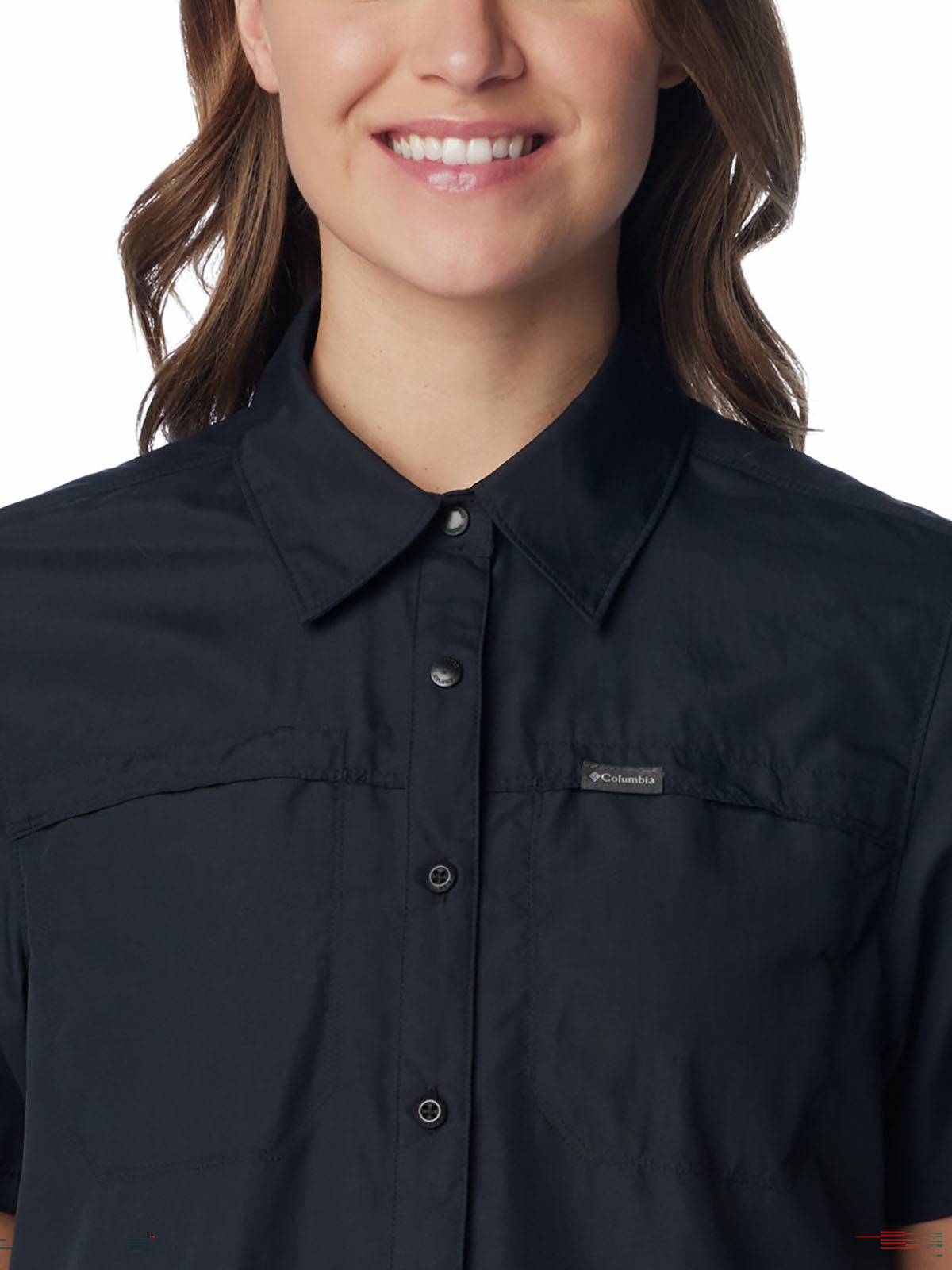 Blusa Manga Corta Mujer Silver Ridge™ III Negra
