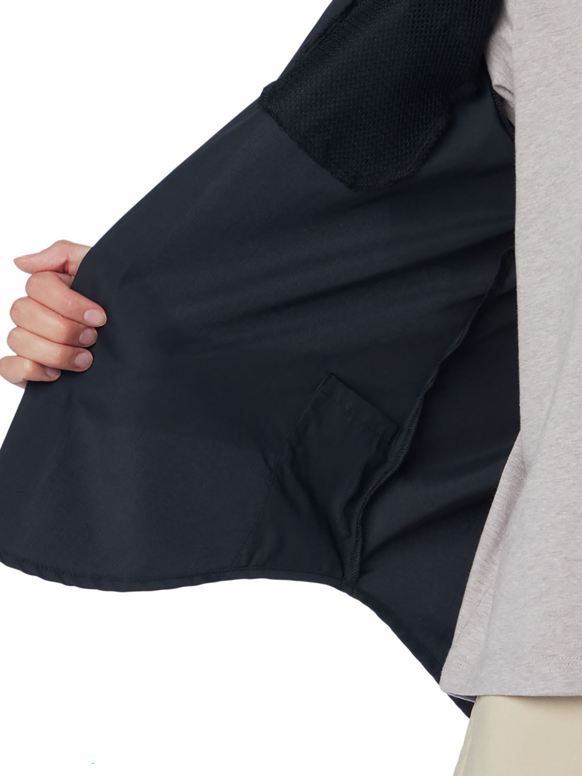 Blusa Manga Corta Mujer Silver Ridge™ III Negra