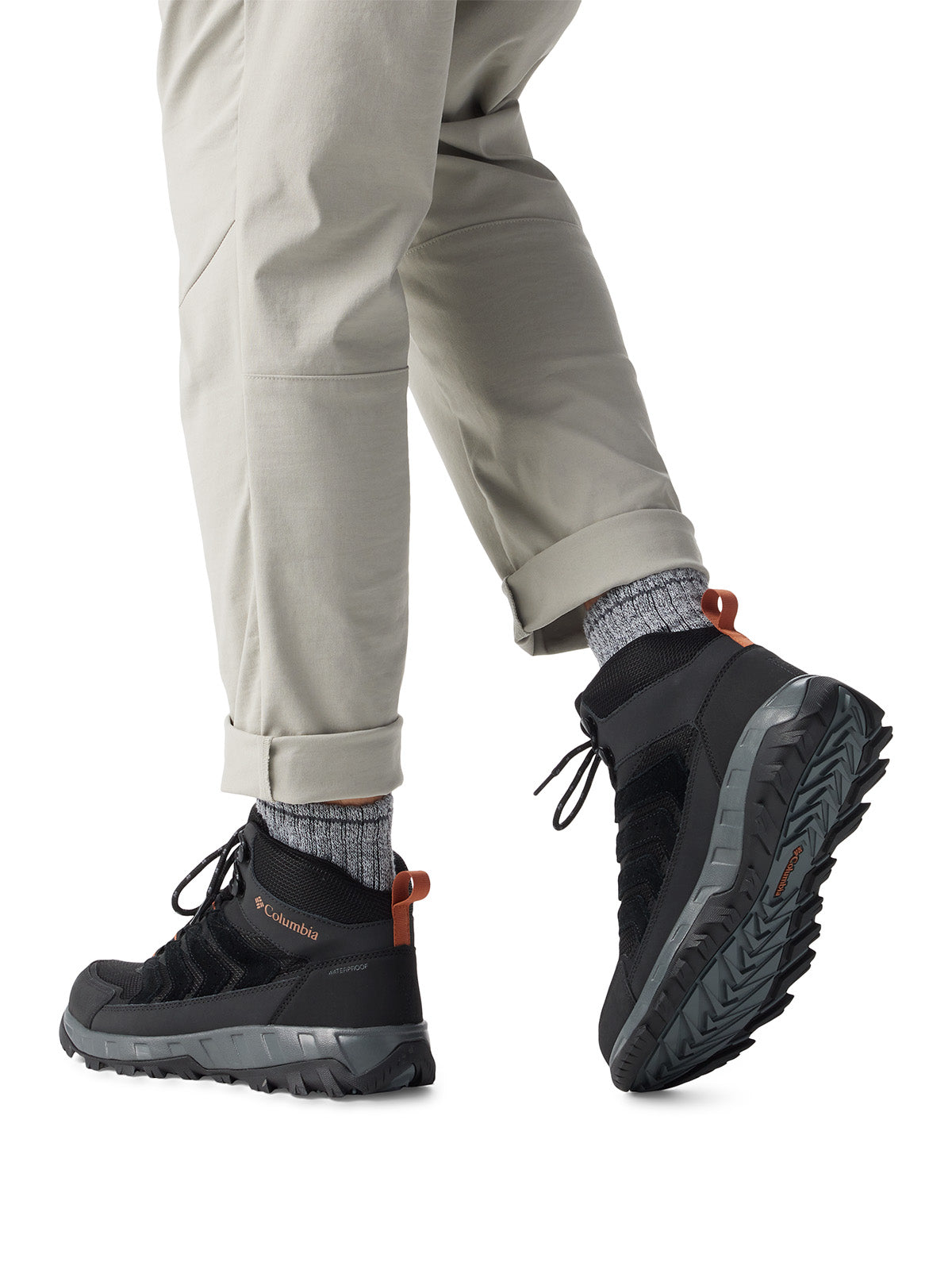 Botines Impermeables Hombre Strata Trail™ Negro