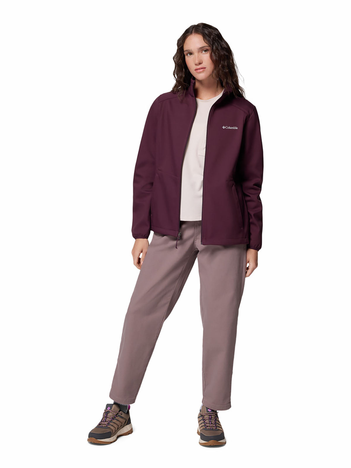 Casaca Sofshell Mujer Kruser Ridge™ IIi Guinda