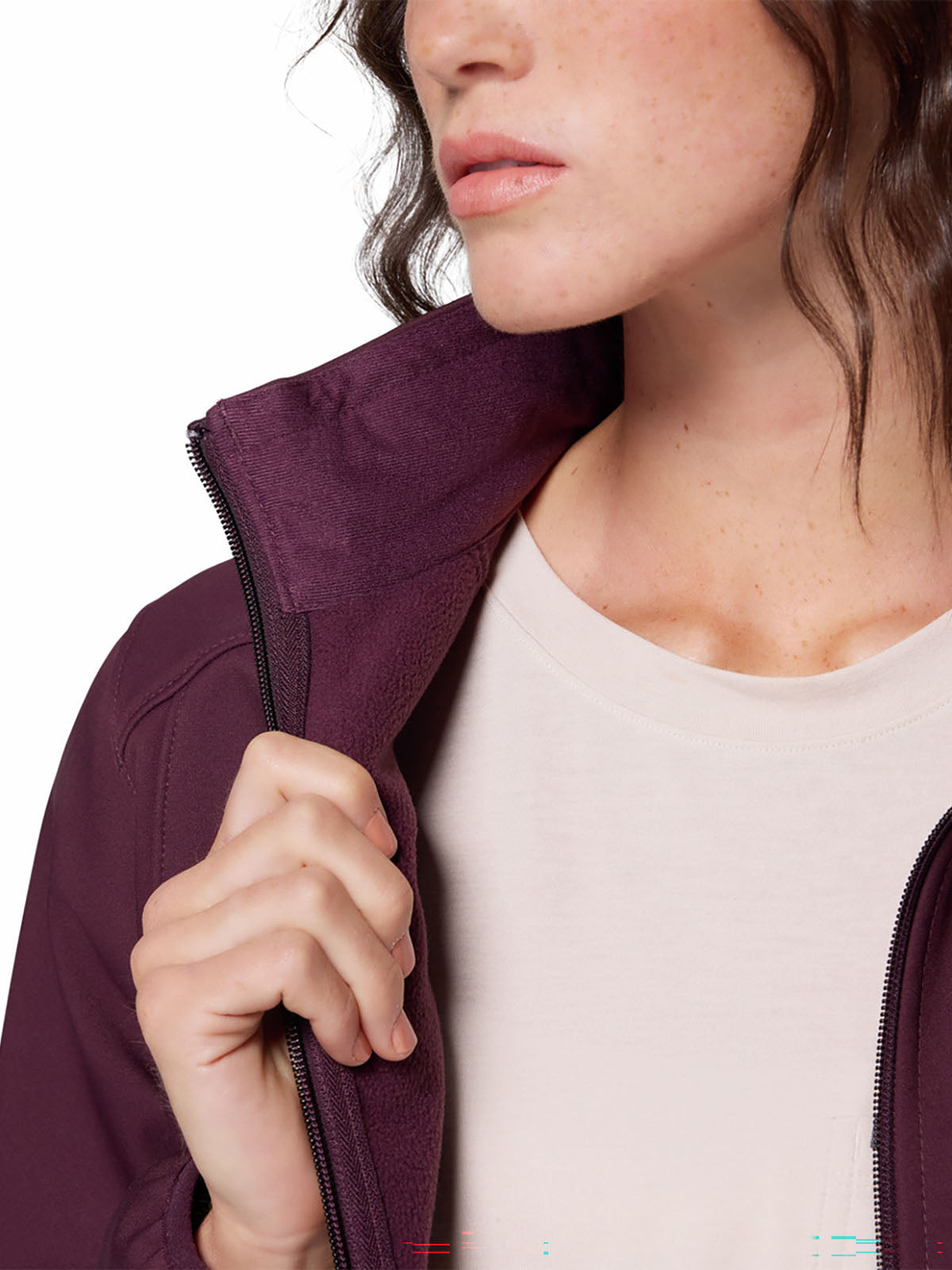 Casaca Sofshell Mujer Kruser Ridge™ IIi Guinda