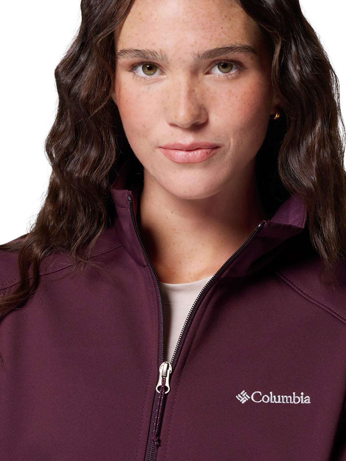 Casaca Sofshell Mujer Kruser Ridge™ IIi Guinda