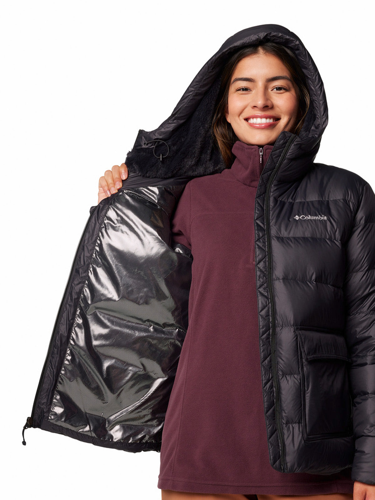Casaca De Plumas Mujer Harmony Falls™ Negra