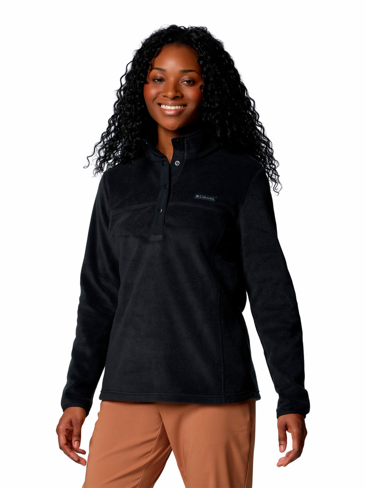 Polar Mujer 1/2 Cierre Benton Springs™ Negro