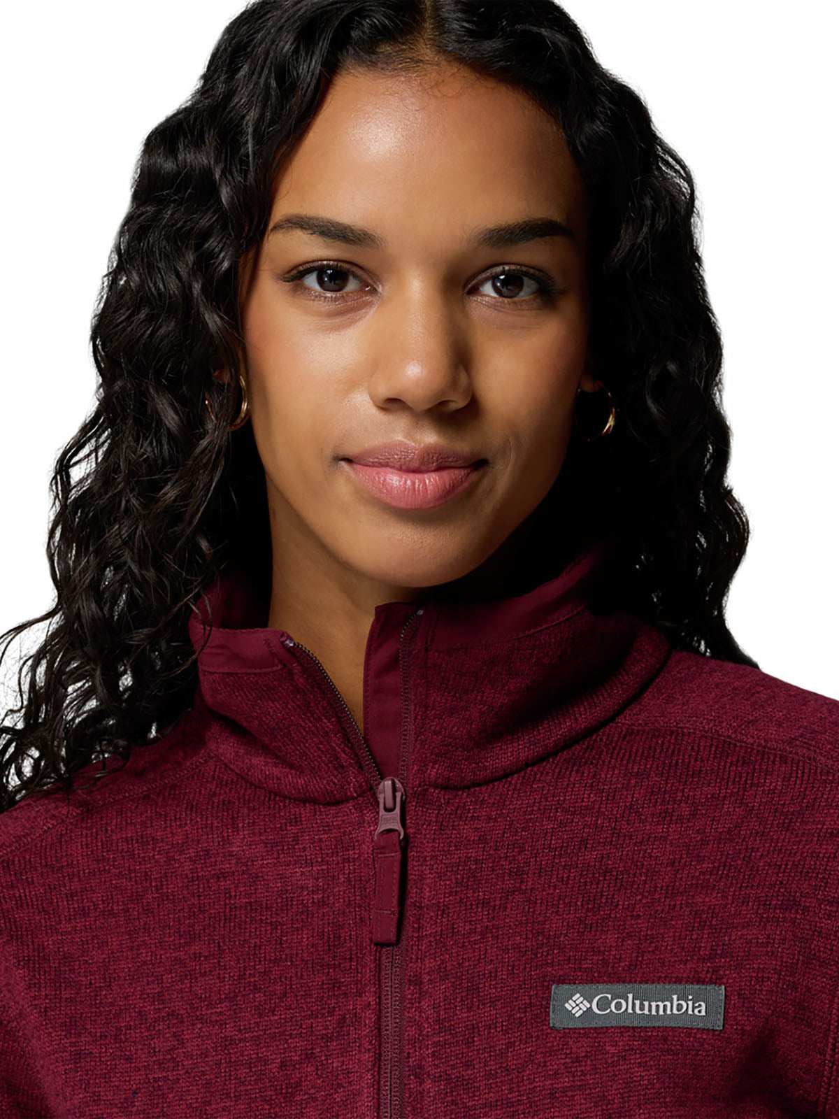 Casaca Mujer Sweater Weather™ II Guinda