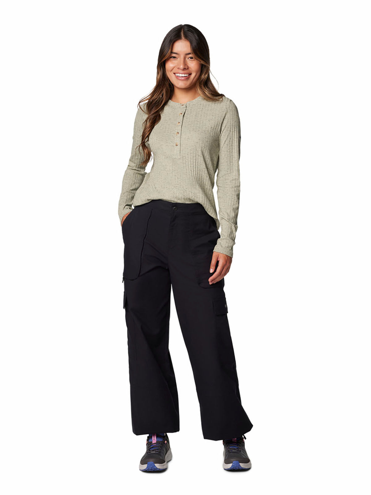 Pantalón Mujer Brea Falls™ Cotton Ripstop Black