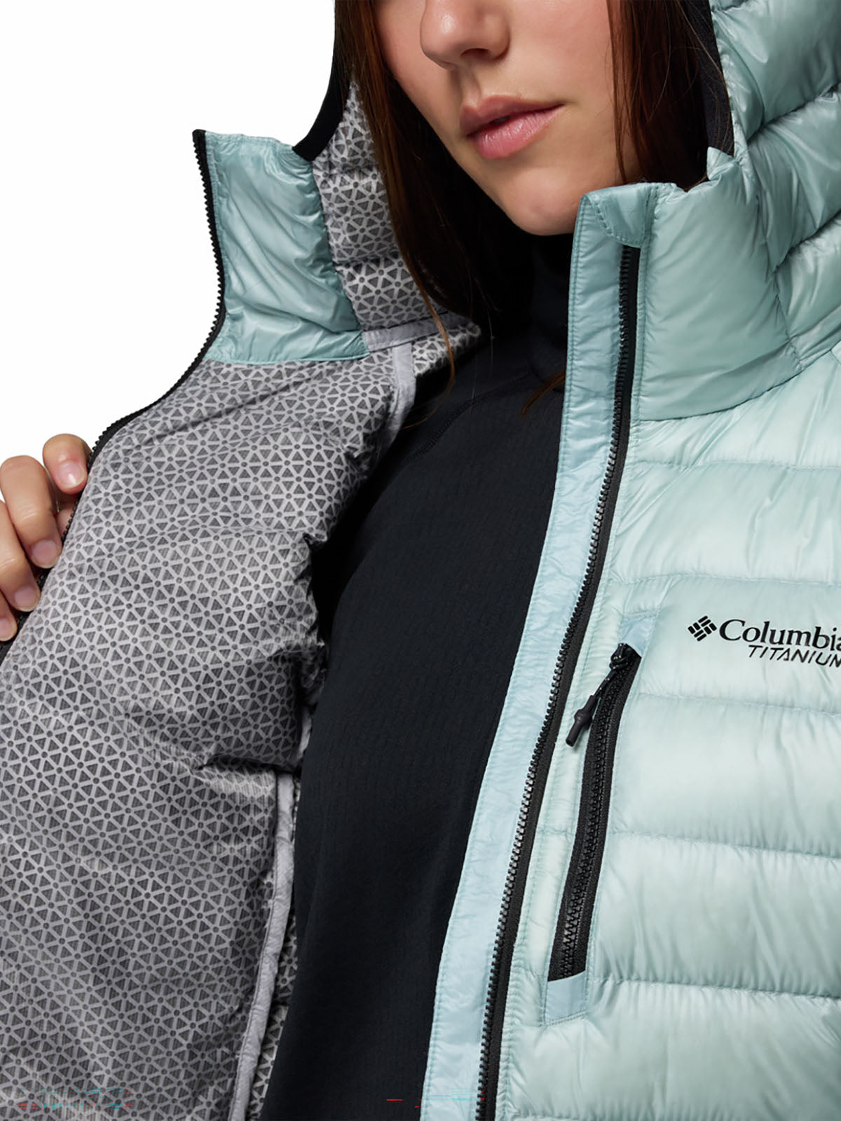 Casaca De Plumas Mujer Arctic Crest™ Celeste