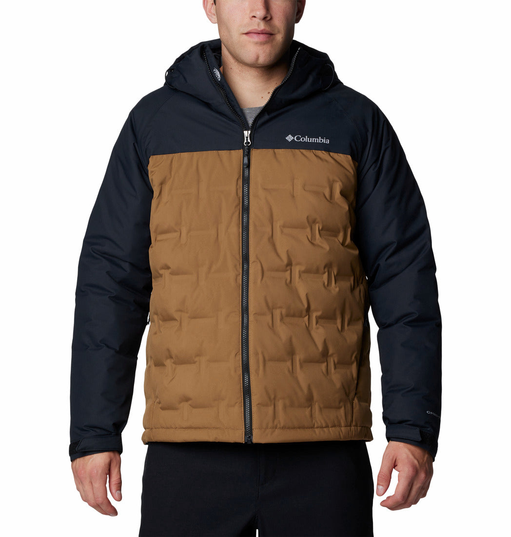 Casaca Para Hombre De Plumas Con Capucha Grand Trek™ III Marrón Columbia