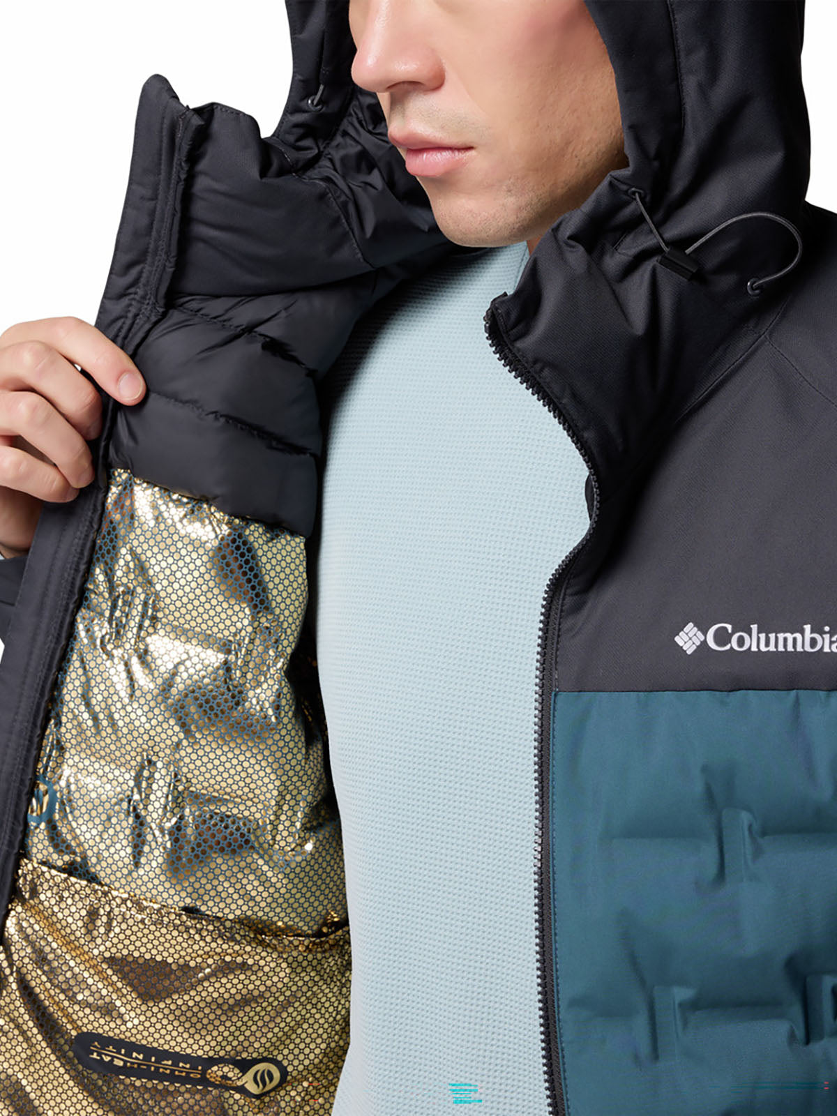 Casaca De Plumas Hombre Grand Trek™ IIi Azul