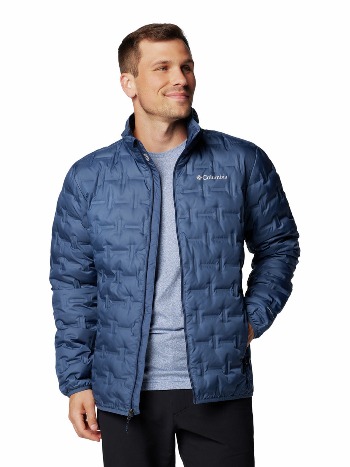 Casaca de Plumas Delta Hombre Ridge™ II Azul