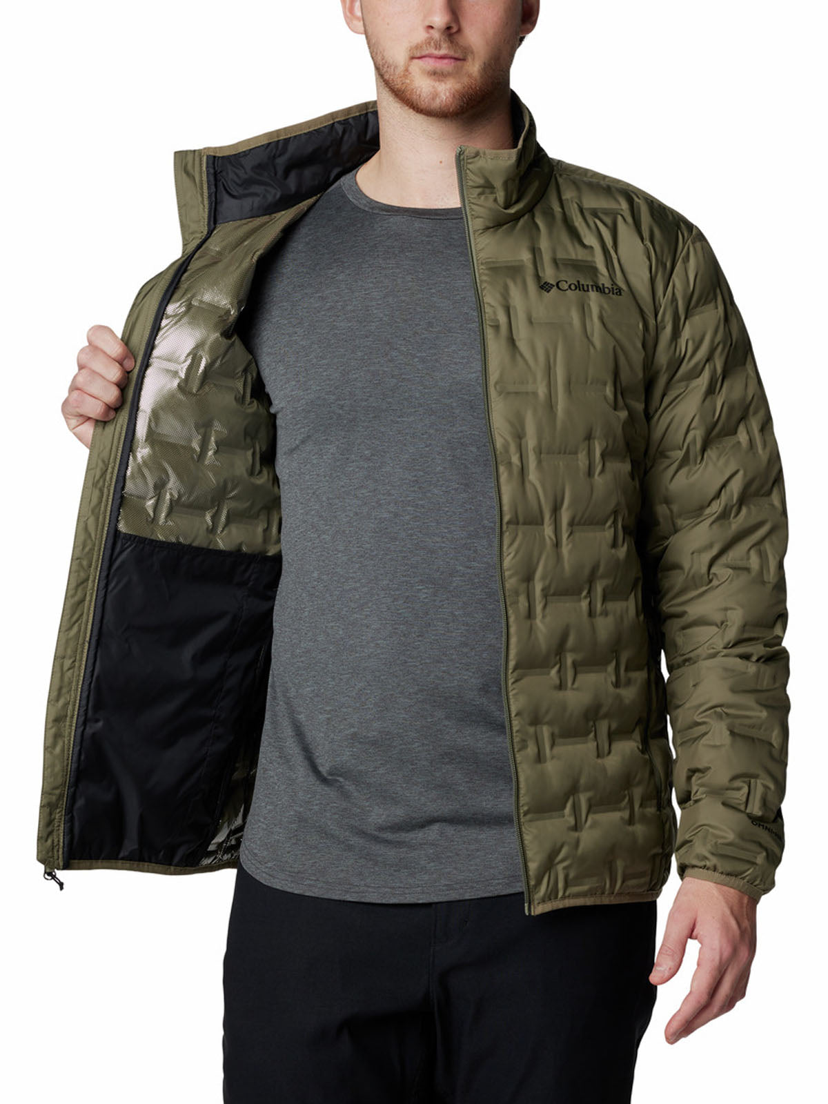 Casaca de Plumas Delta Hombre Ridge™ II Verde